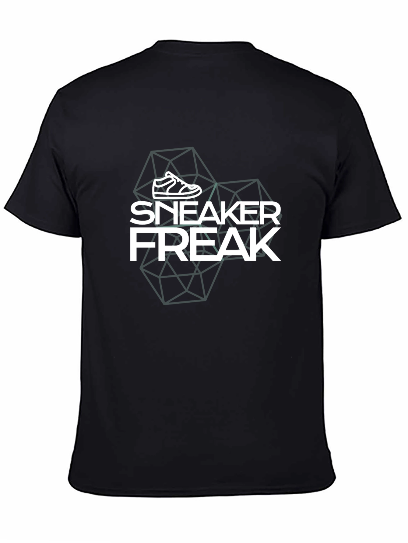 Sneaker Freak Graphic Tee - Black Crew Neck