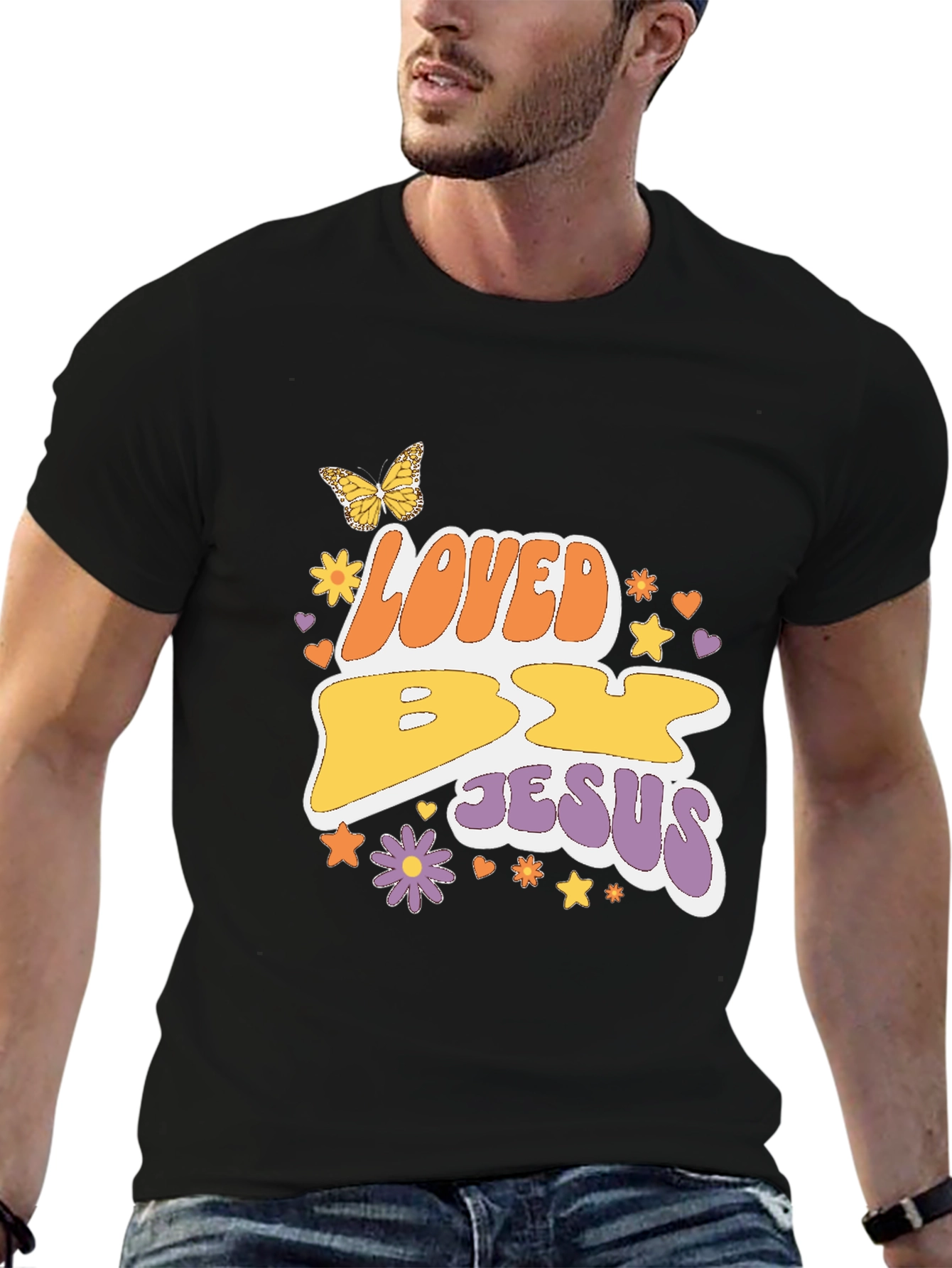 Loved By Jesus Graphic Tee