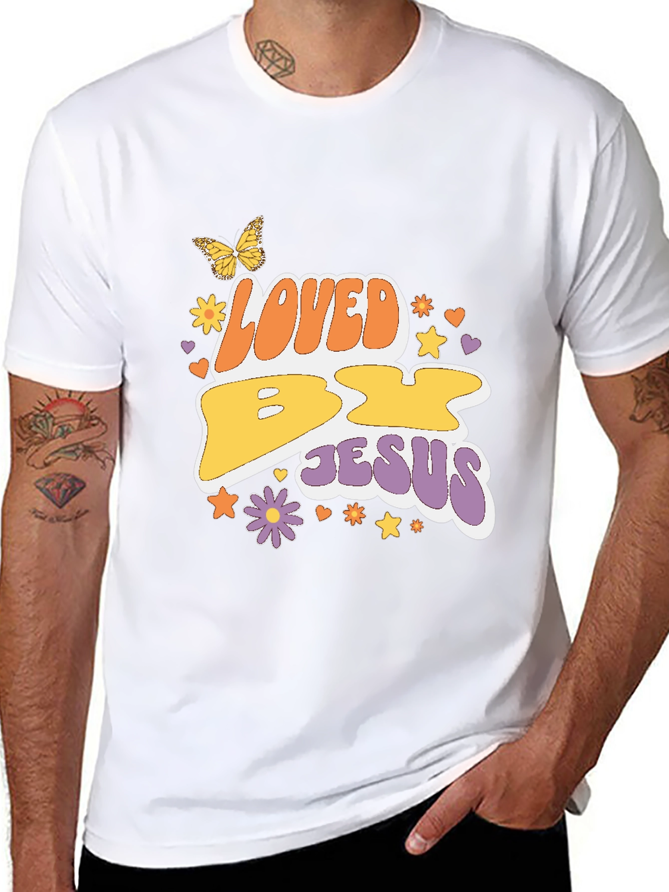 Loved By Jesus Graphic Tee