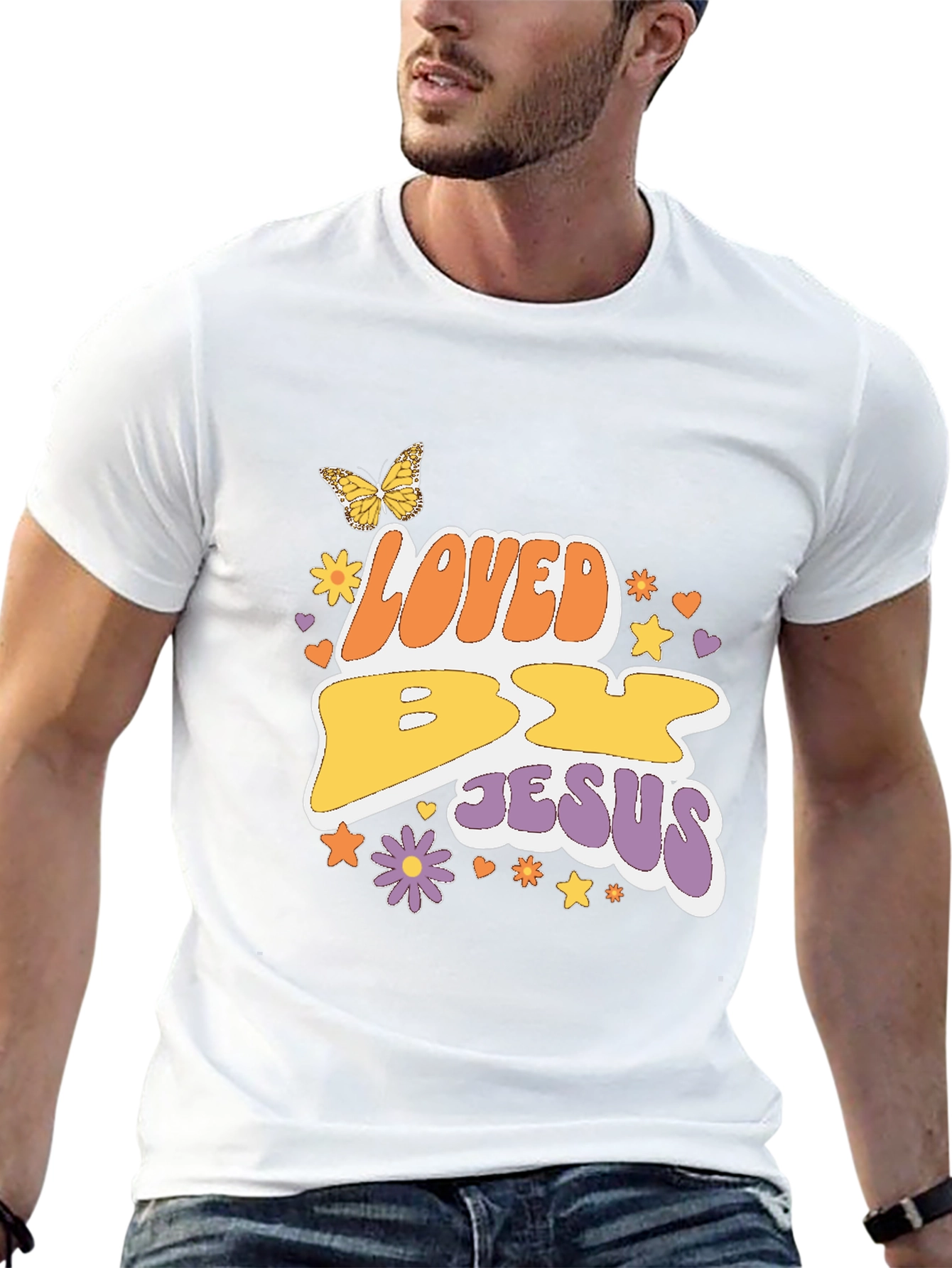 Loved By Jesus Graphic Tee