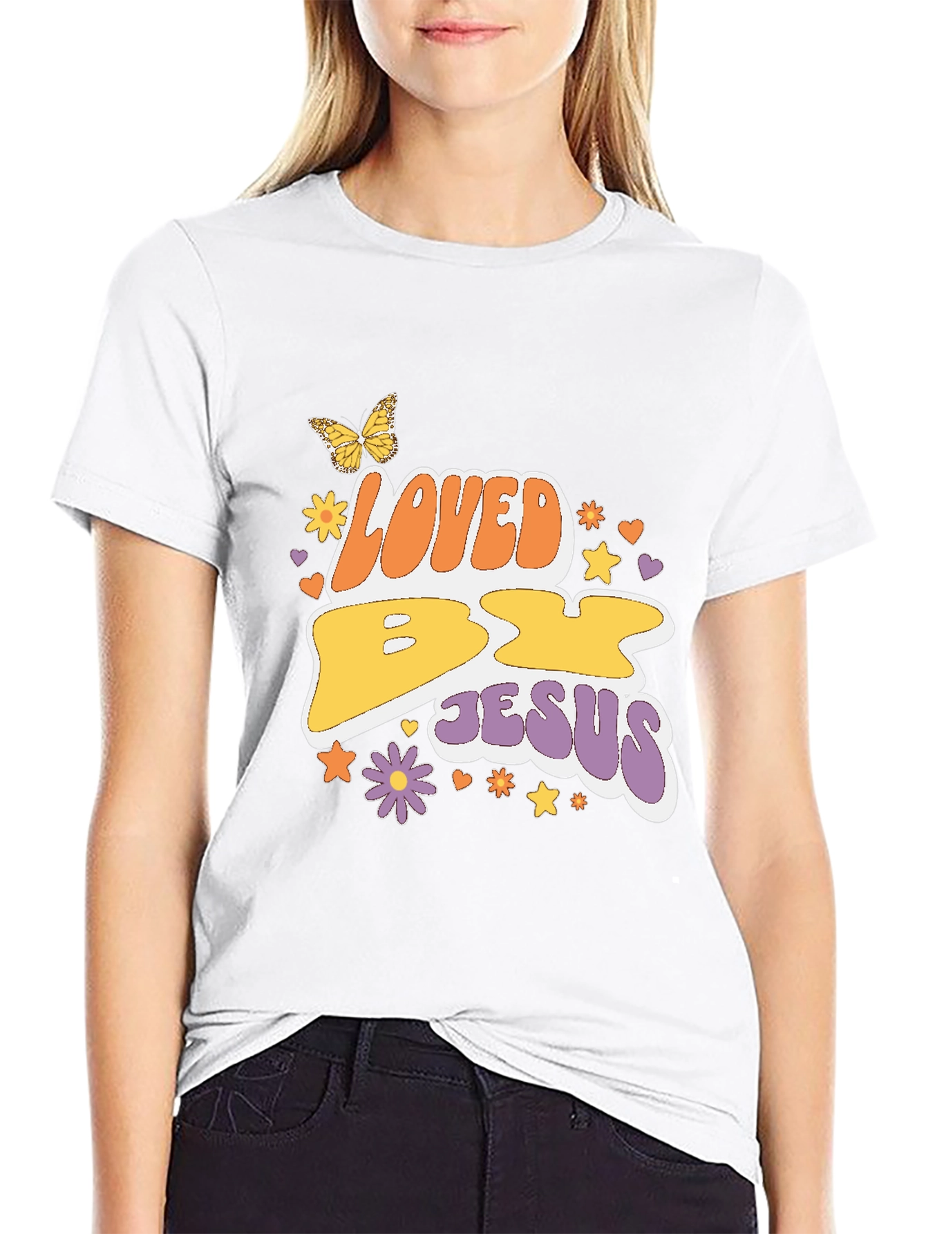 Loved By Jesus Graphic Tee