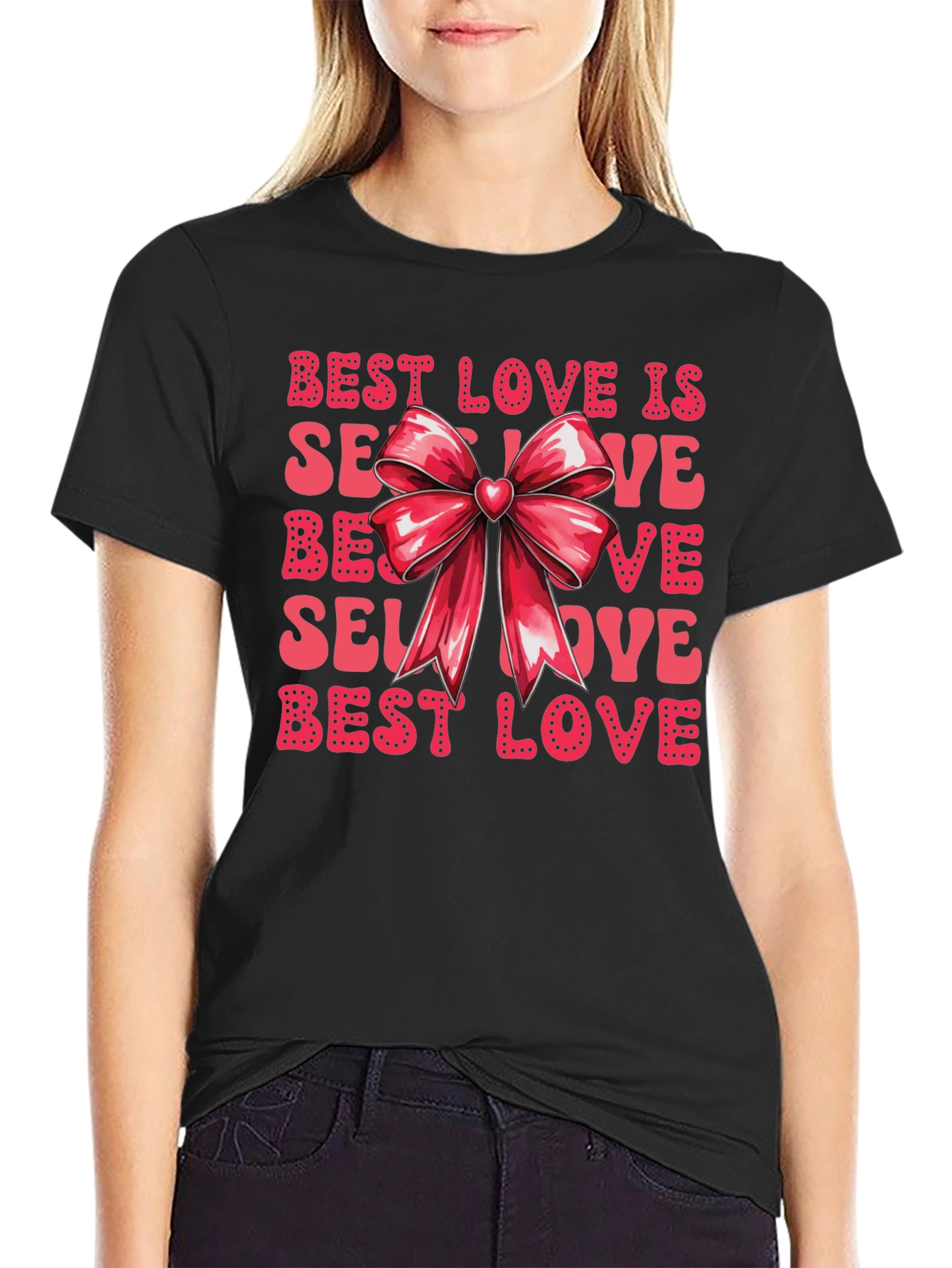 Self Love Valentines Day Graphic Tee