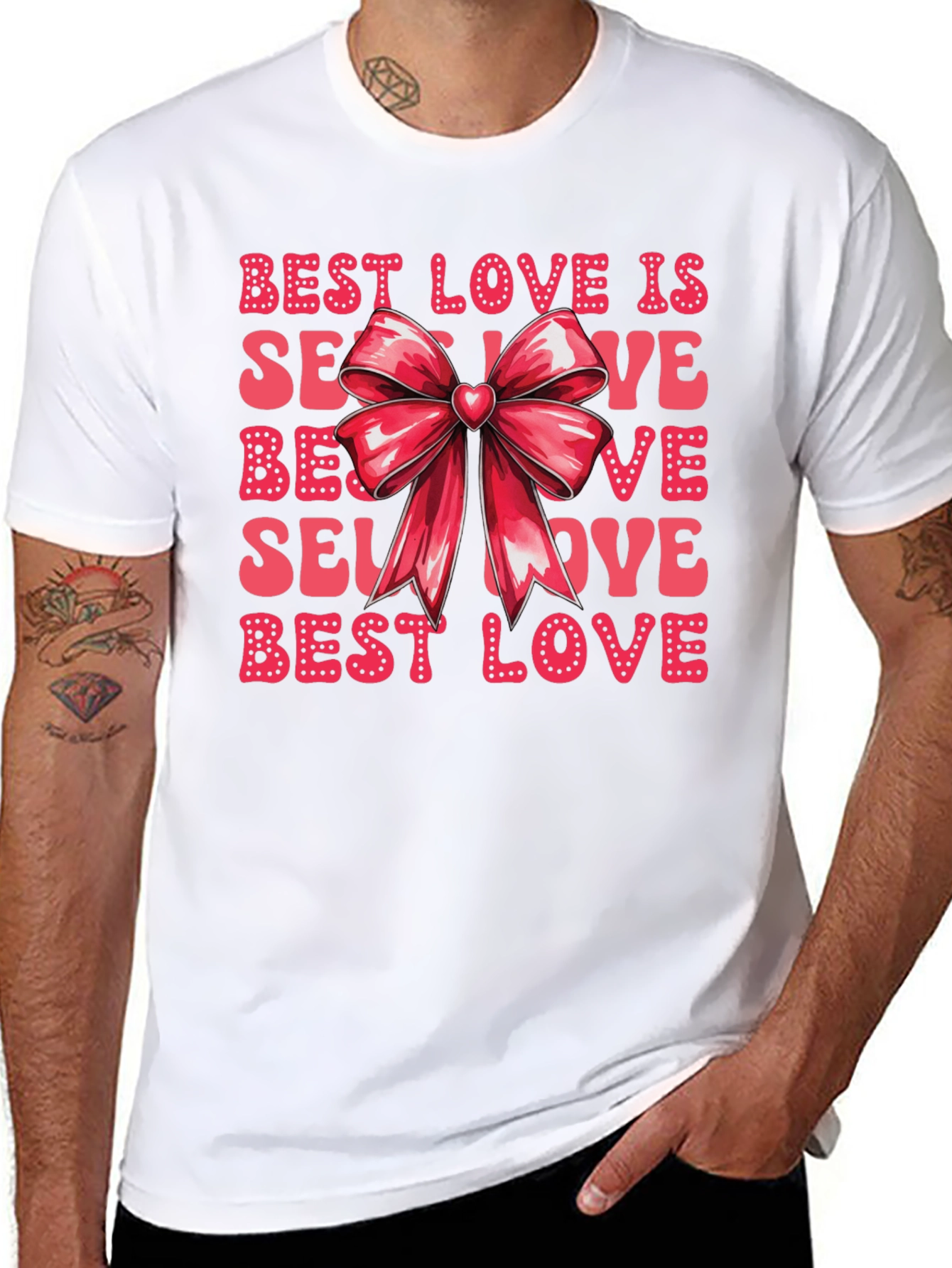 Self Love Valentines Day Graphic Tee