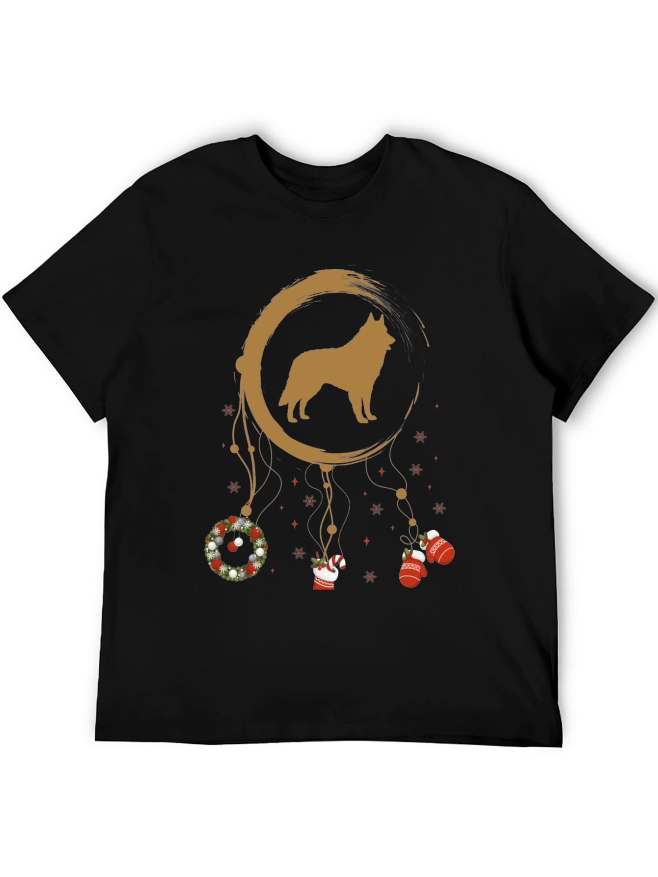 Dog Dreamcatcher Christmas T-Shirt