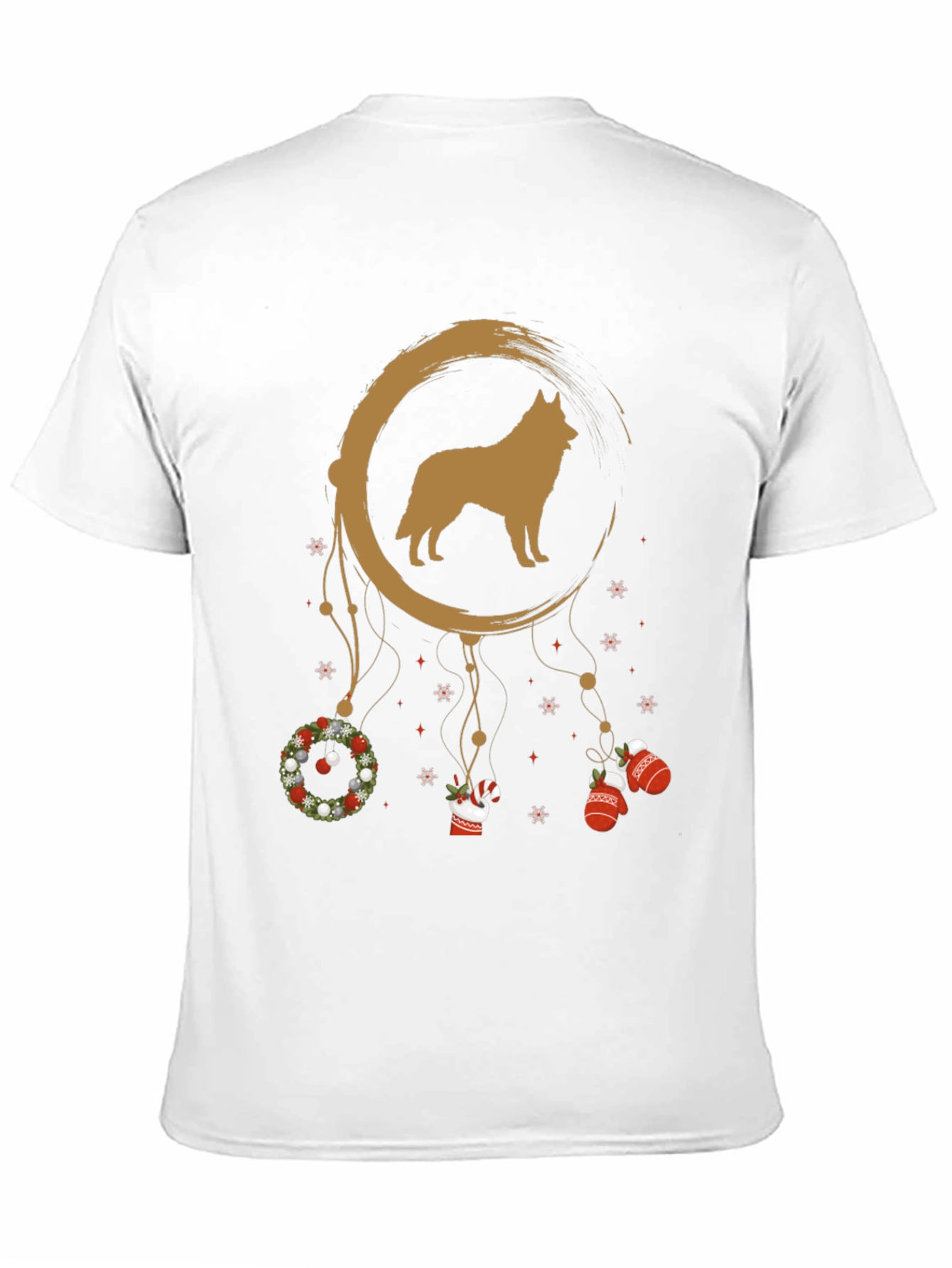 Dog Dreamcatcher Christmas T-Shirt