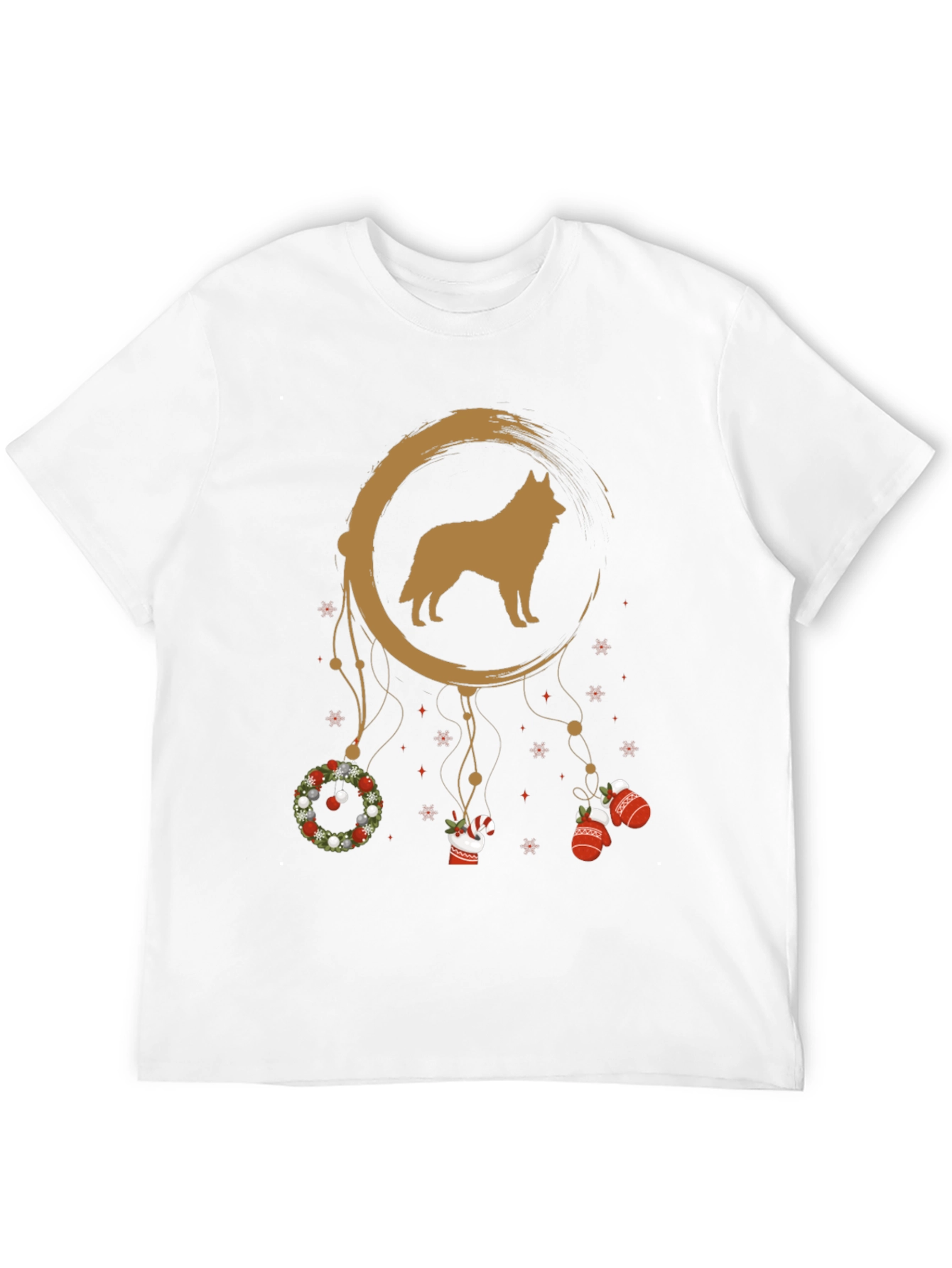 Dog Dreamcatcher Christmas T-Shirt
