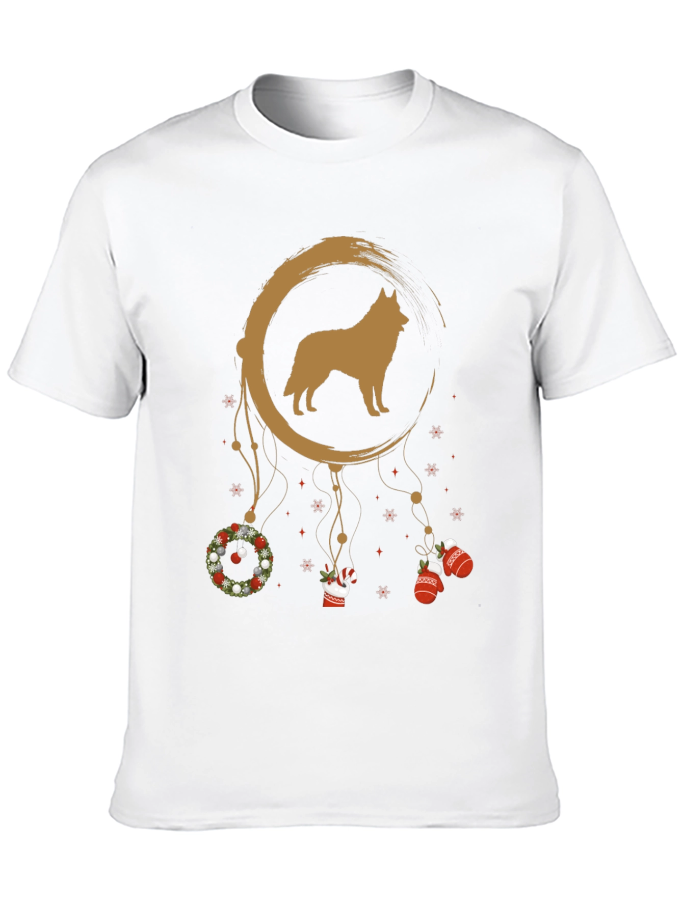 Dog Dreamcatcher Christmas T-Shirt