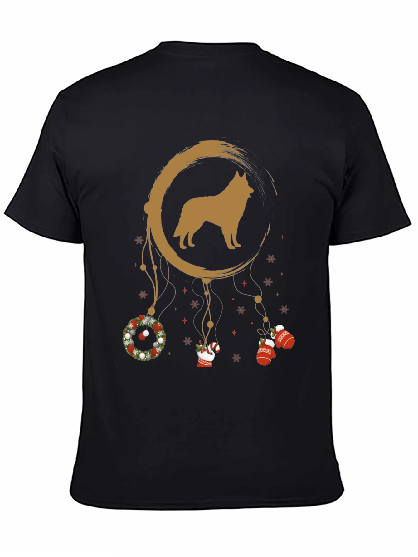 Dog Dreamcatcher Christmas T-Shirt