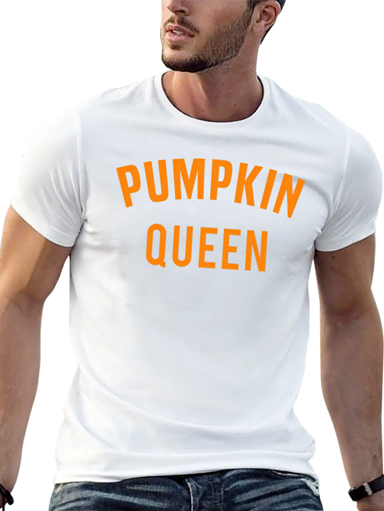 Pumpkin Queen Graphic Tee - Fall T-Shirt