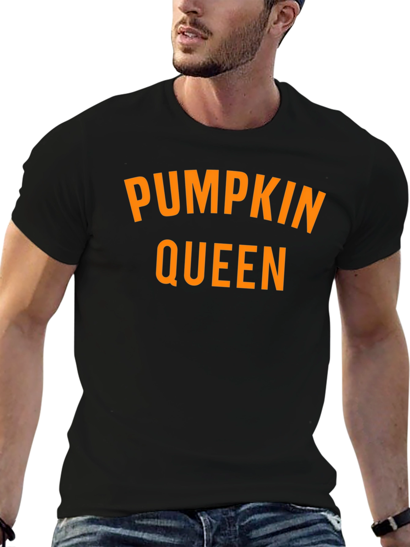 Pumpkin Queen Graphic Tee - Fall T-Shirt