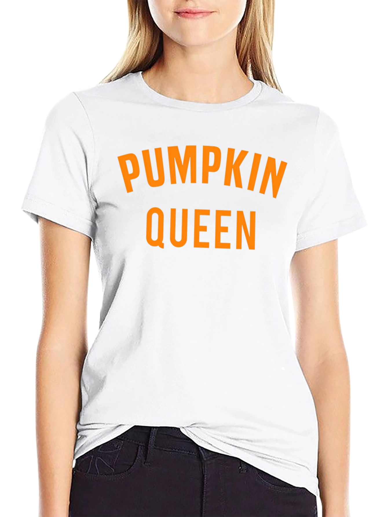 Pumpkin Queen Graphic Tee - Fall T-Shirt