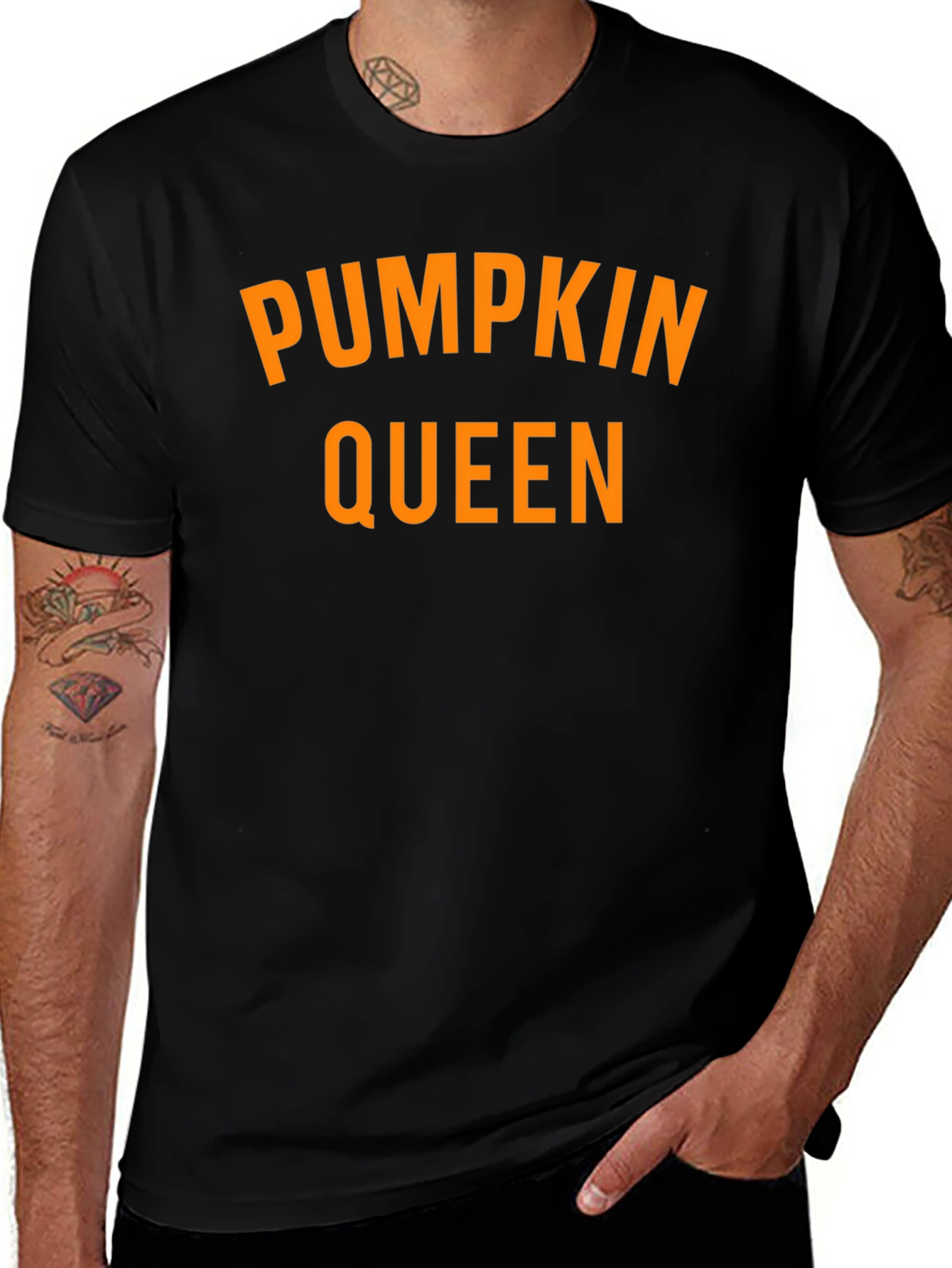 Pumpkin Queen Graphic Tee - Fall T-Shirt