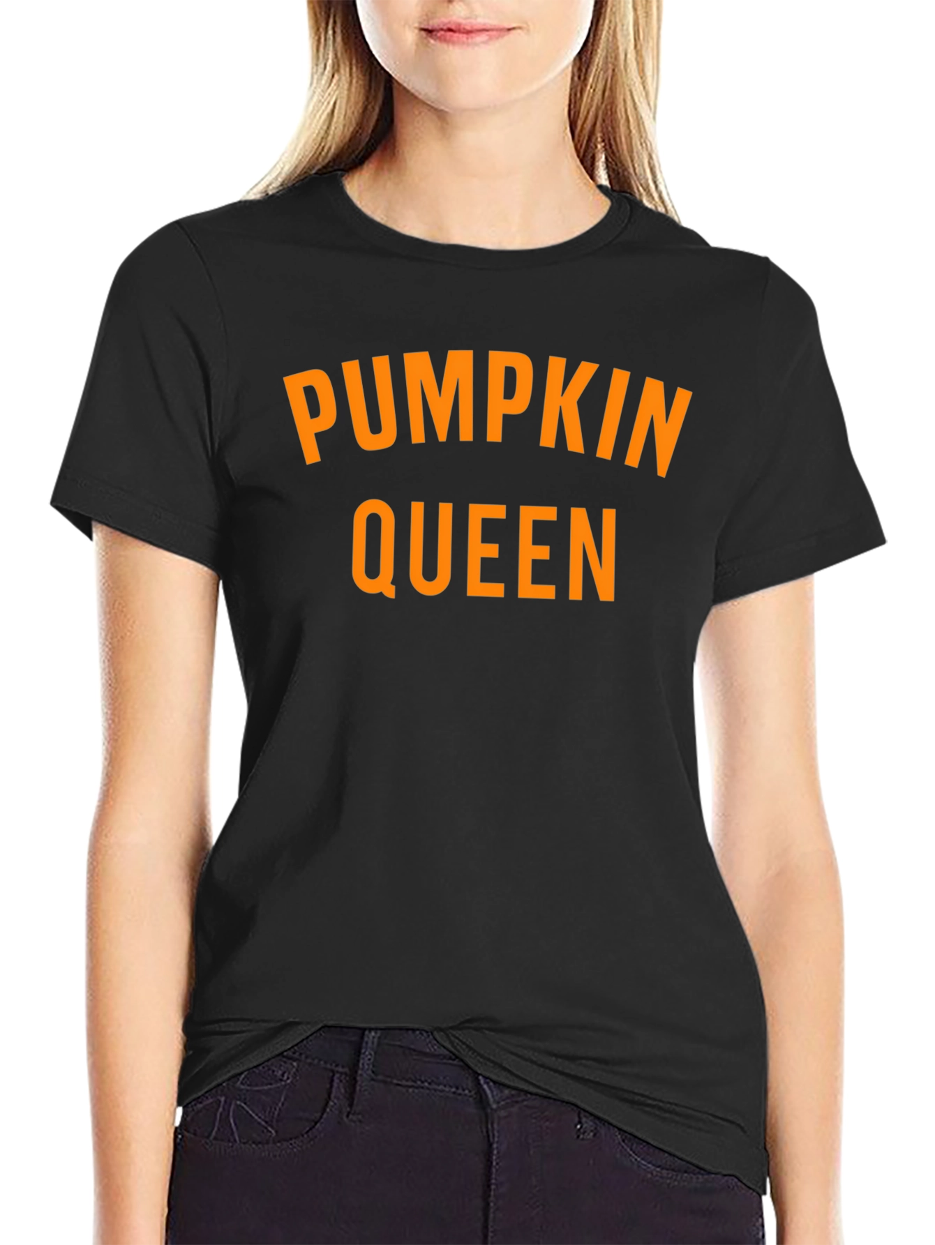 Pumpkin Queen Graphic Tee - Fall T-Shirt
