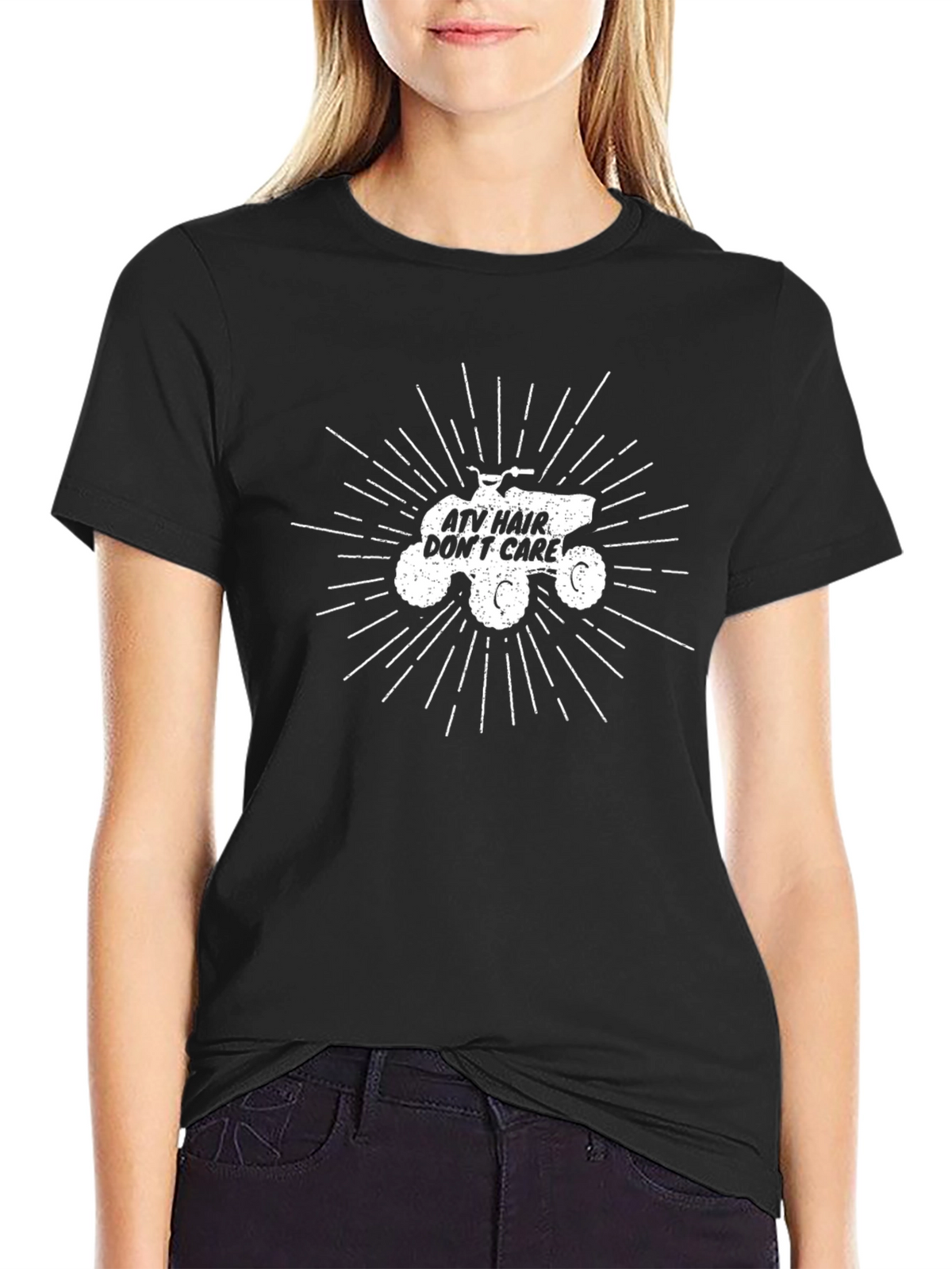 ATV Hair Dont Care Graphic T-Shirt