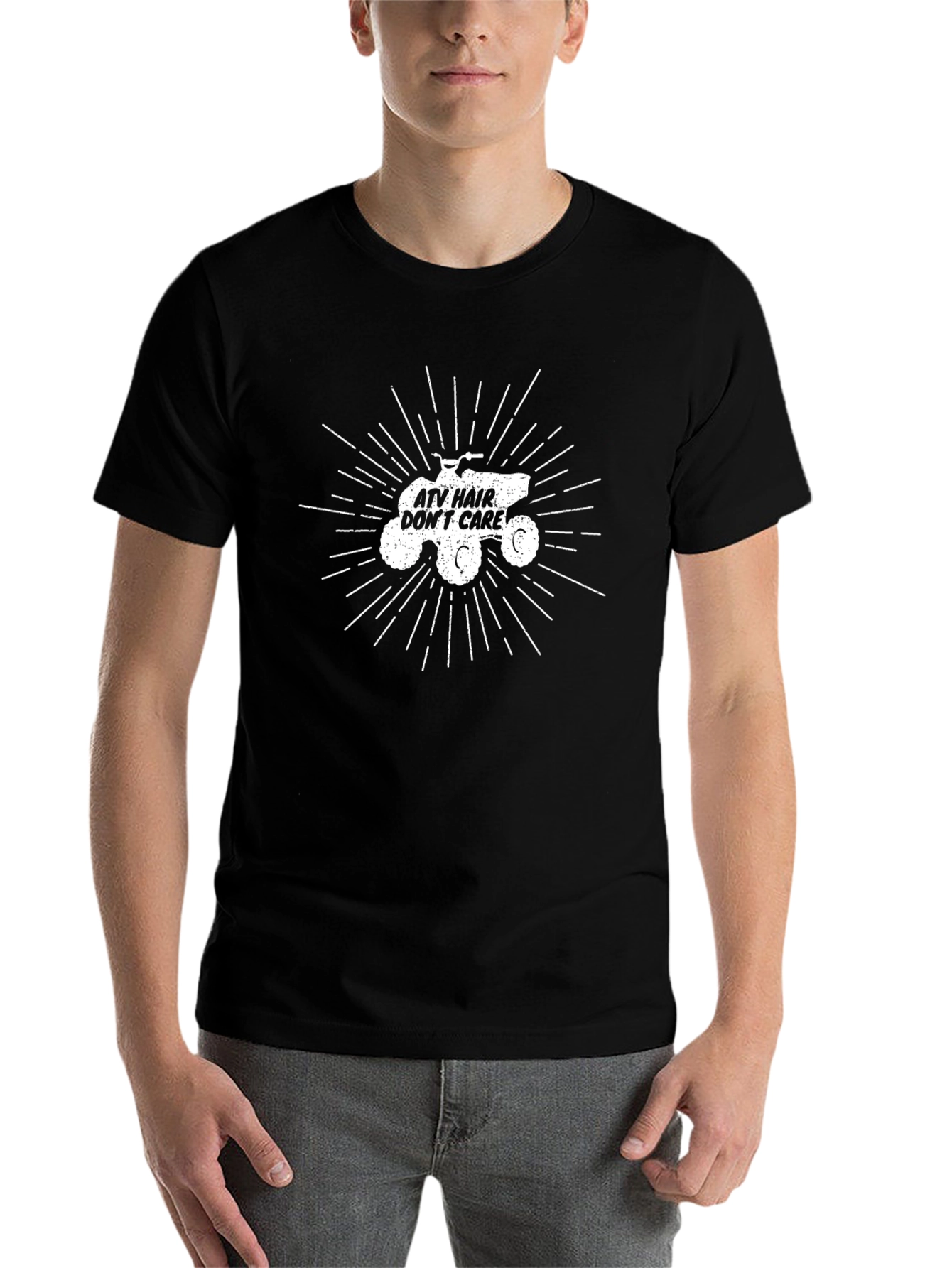 ATV Hair Dont Care Graphic T-Shirt