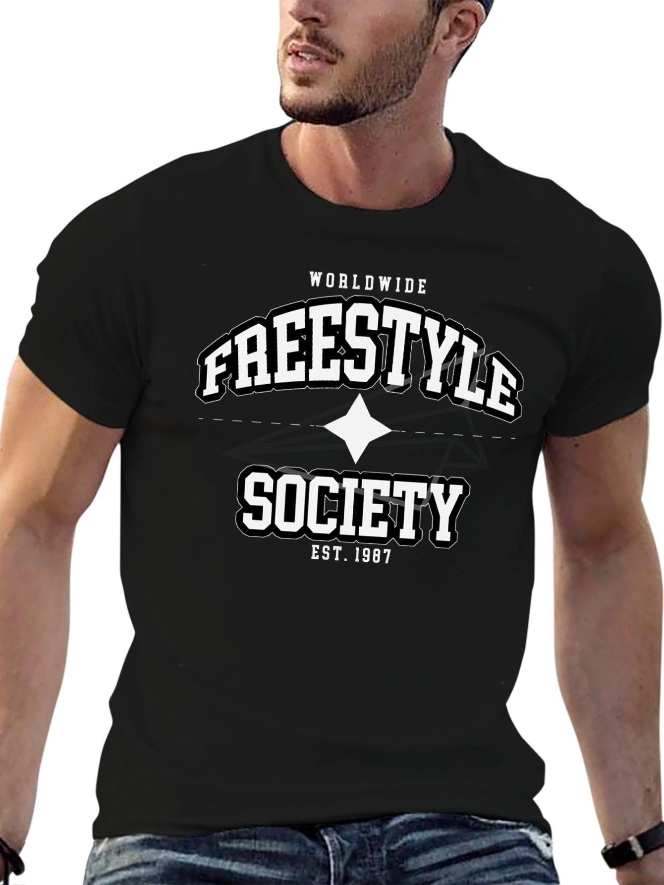 Freestyle Society Black T-Shirt