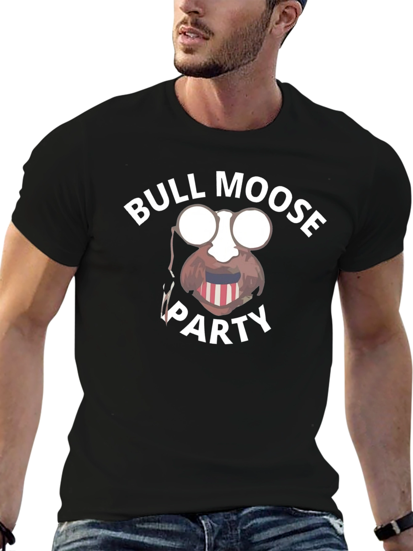 Bull Moose Party Graphic T-Shirt