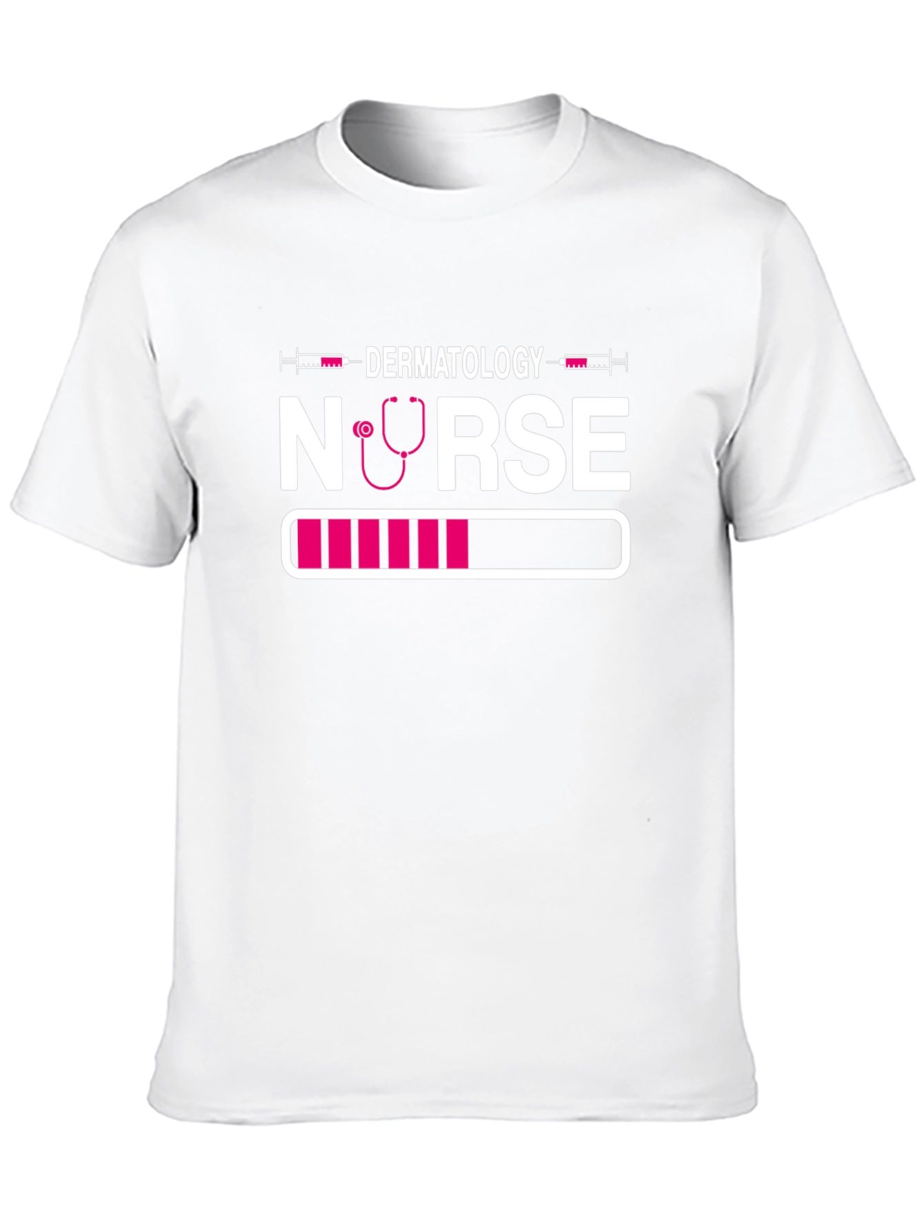 Dermatology Nurse Loading T-Shirt - Black Unique Design