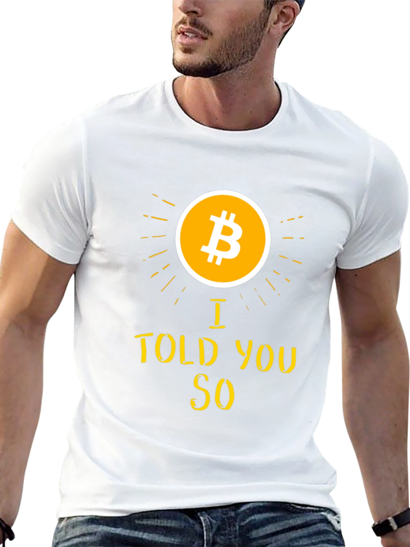 Bitcoin I Told You So Black T-Shirt