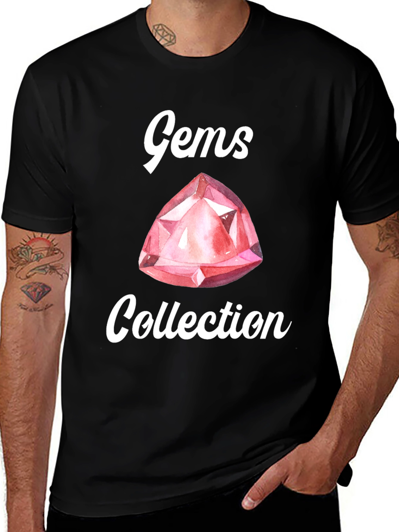 Gems Collection Black T-Shirt