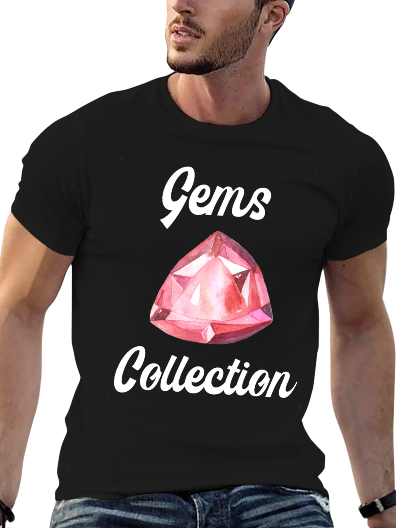 Gems Collection Black T-Shirt