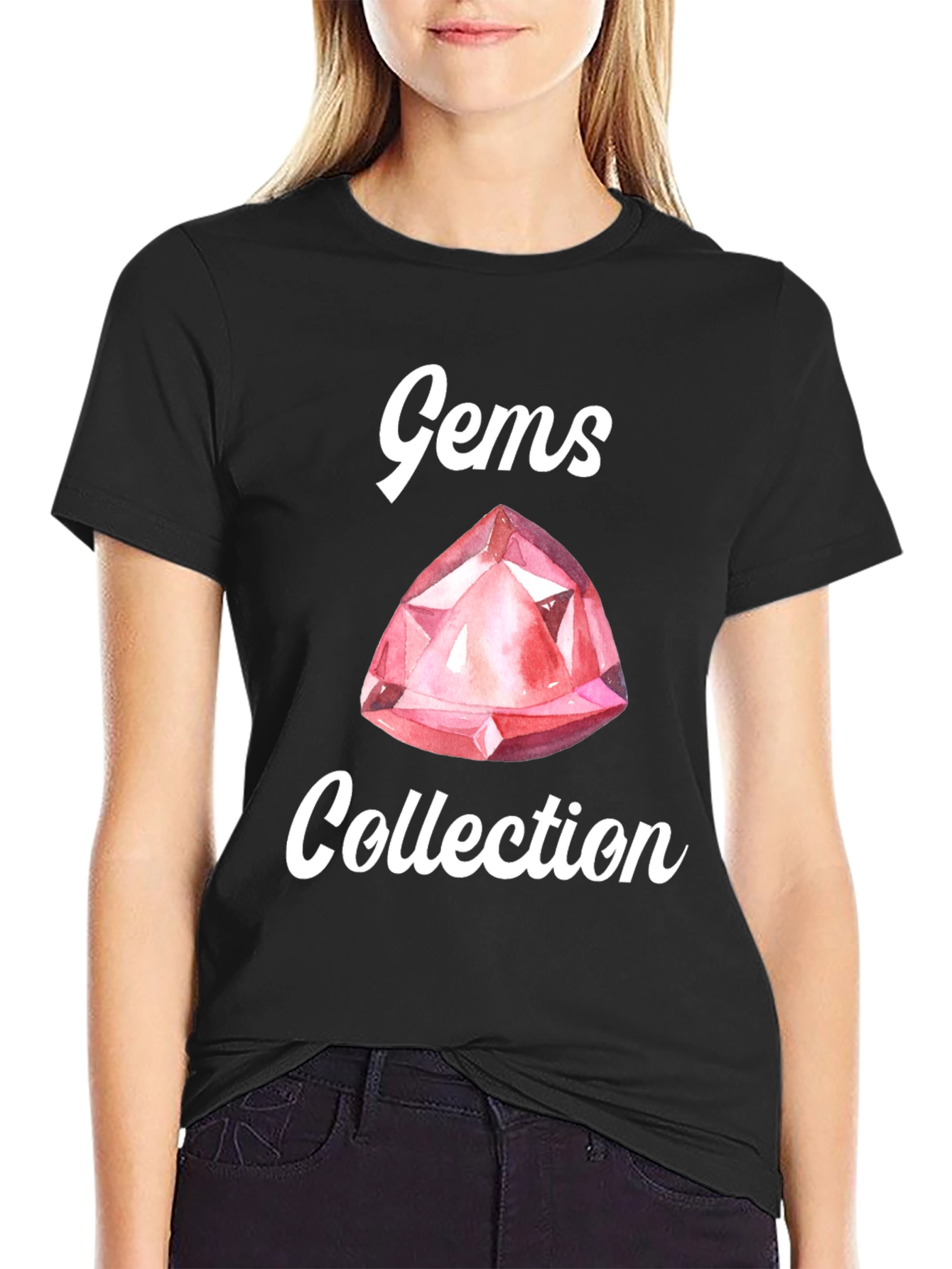 Gems Collection Black T-Shirt