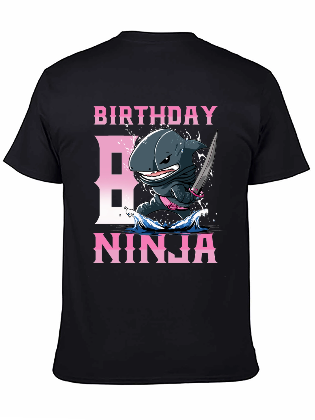 Birthday Ninja Shark T-Shirt