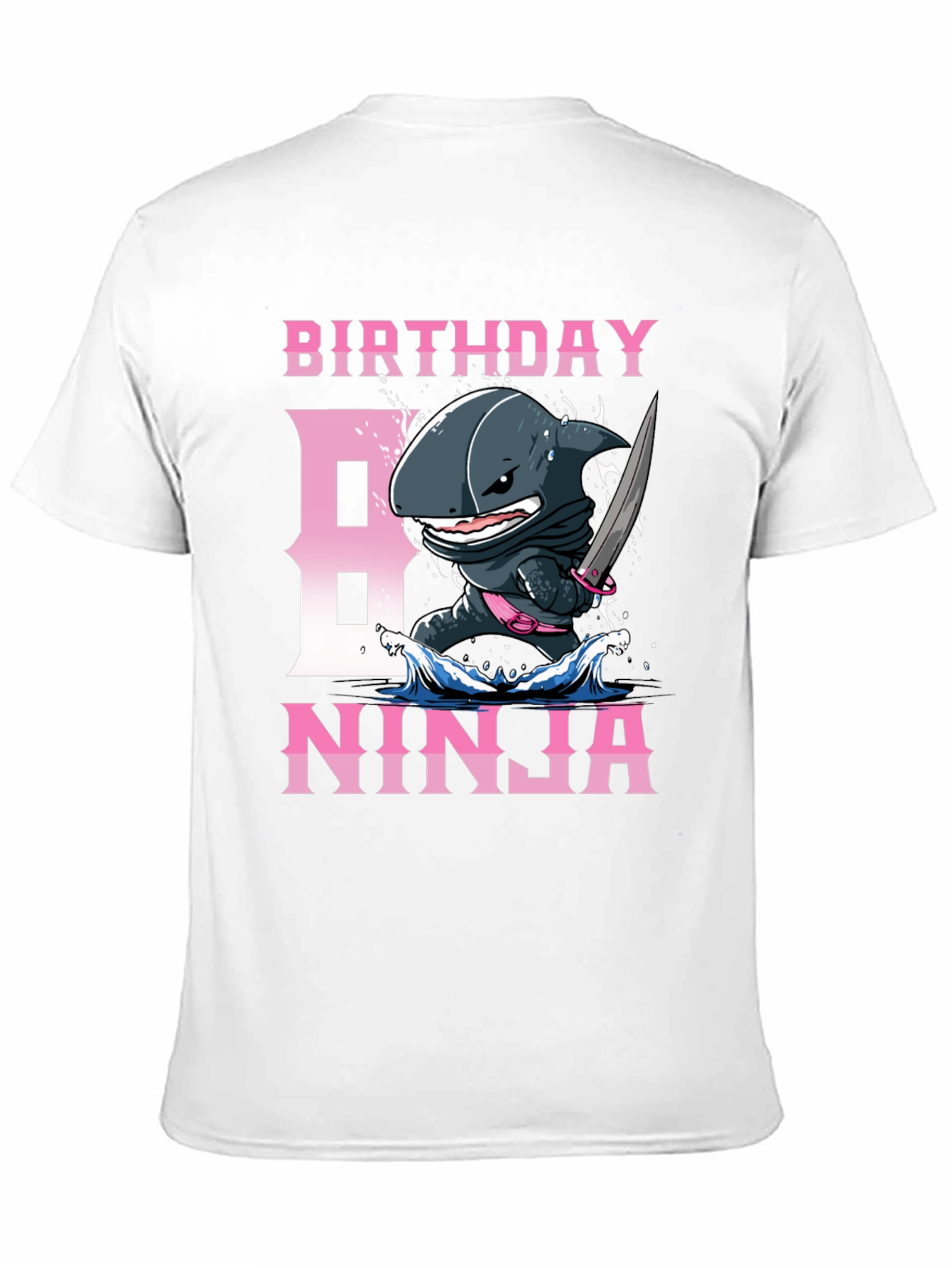 Birthday Ninja Shark T-Shirt