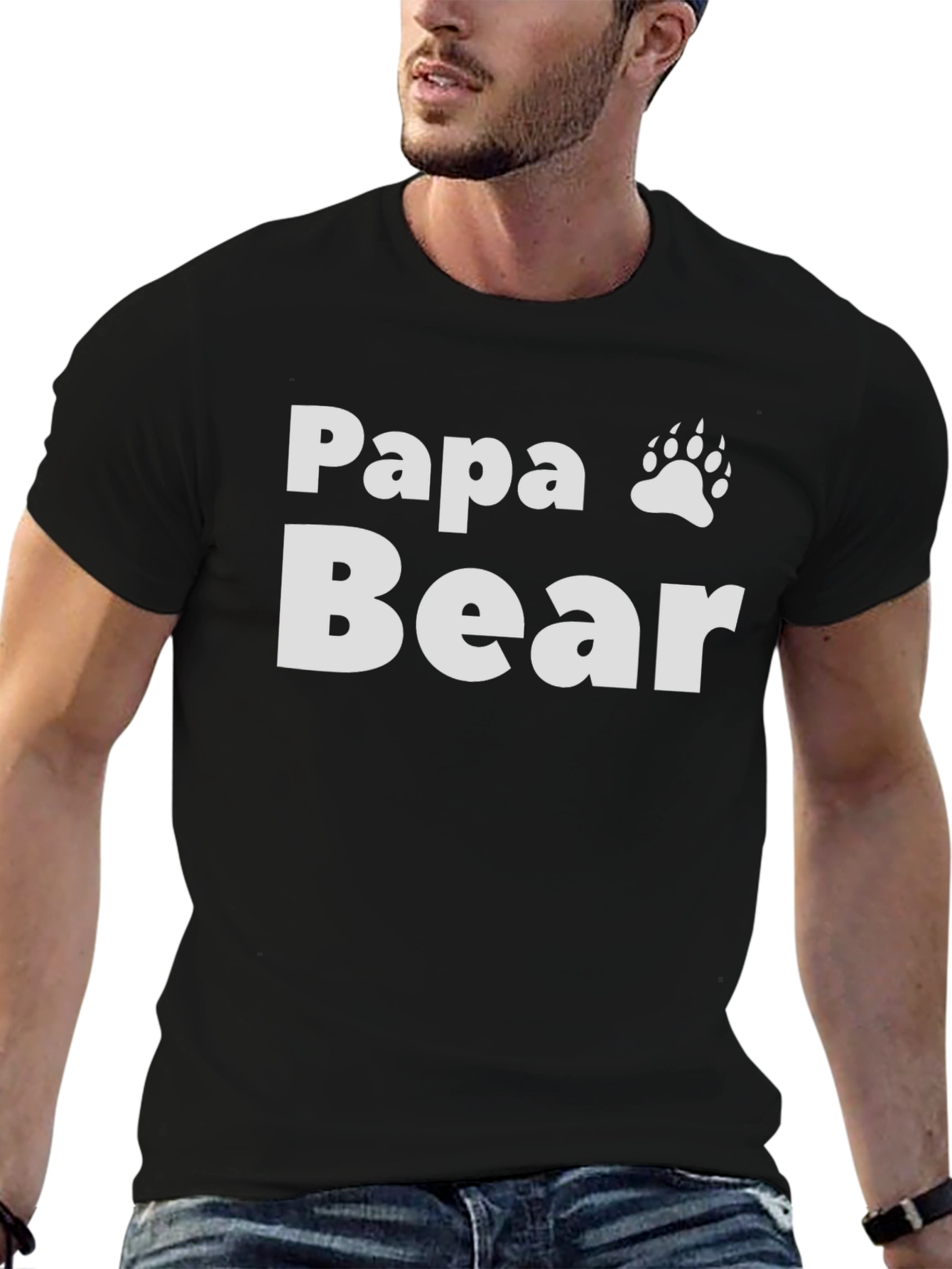 Papa Bear T-Shirt - Cute Fathers Day Gift