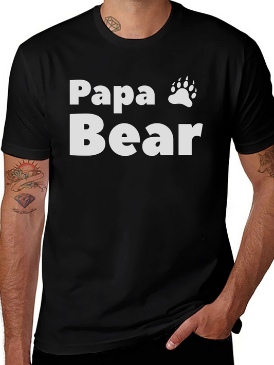 Papa Bear T-Shirt - Cute Fathers Day Gift