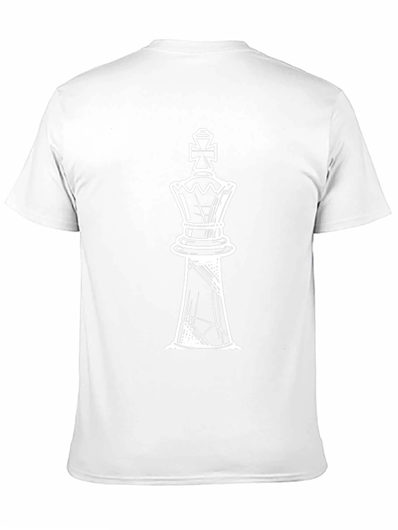 Chess King Graphic Tee - Stylish Strategy Shirt