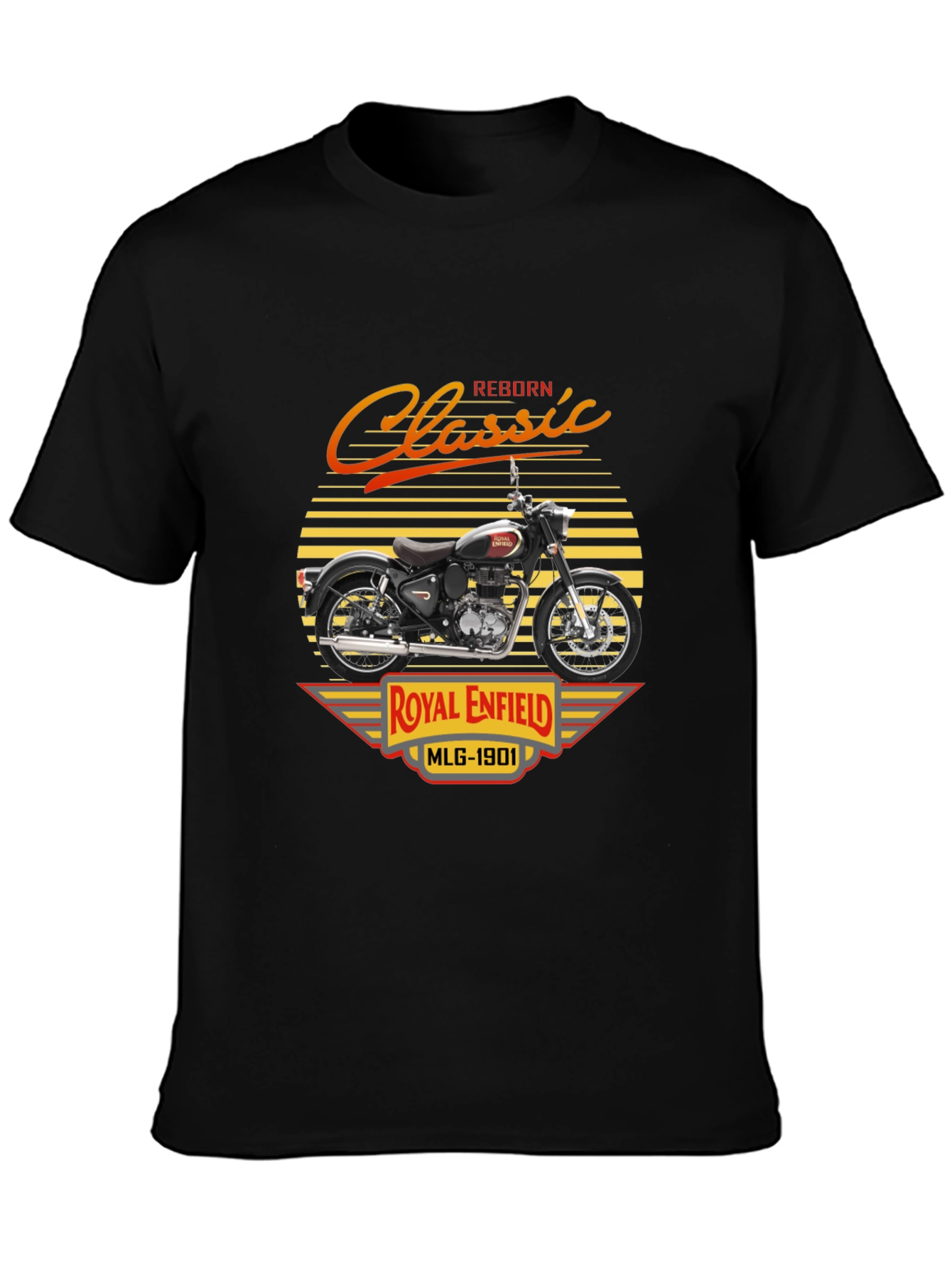 Royal Enfield Classic Reborn Graphic Tee