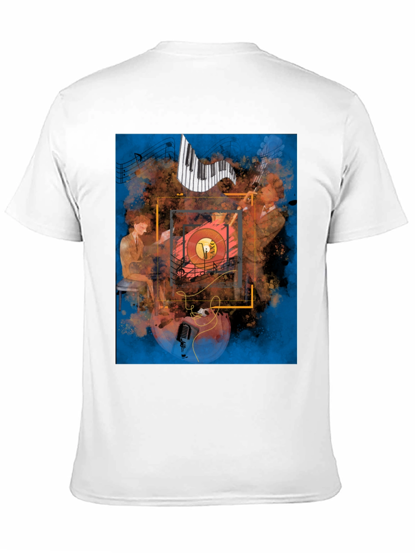 Jazz Music T-Shirt - Unique Design