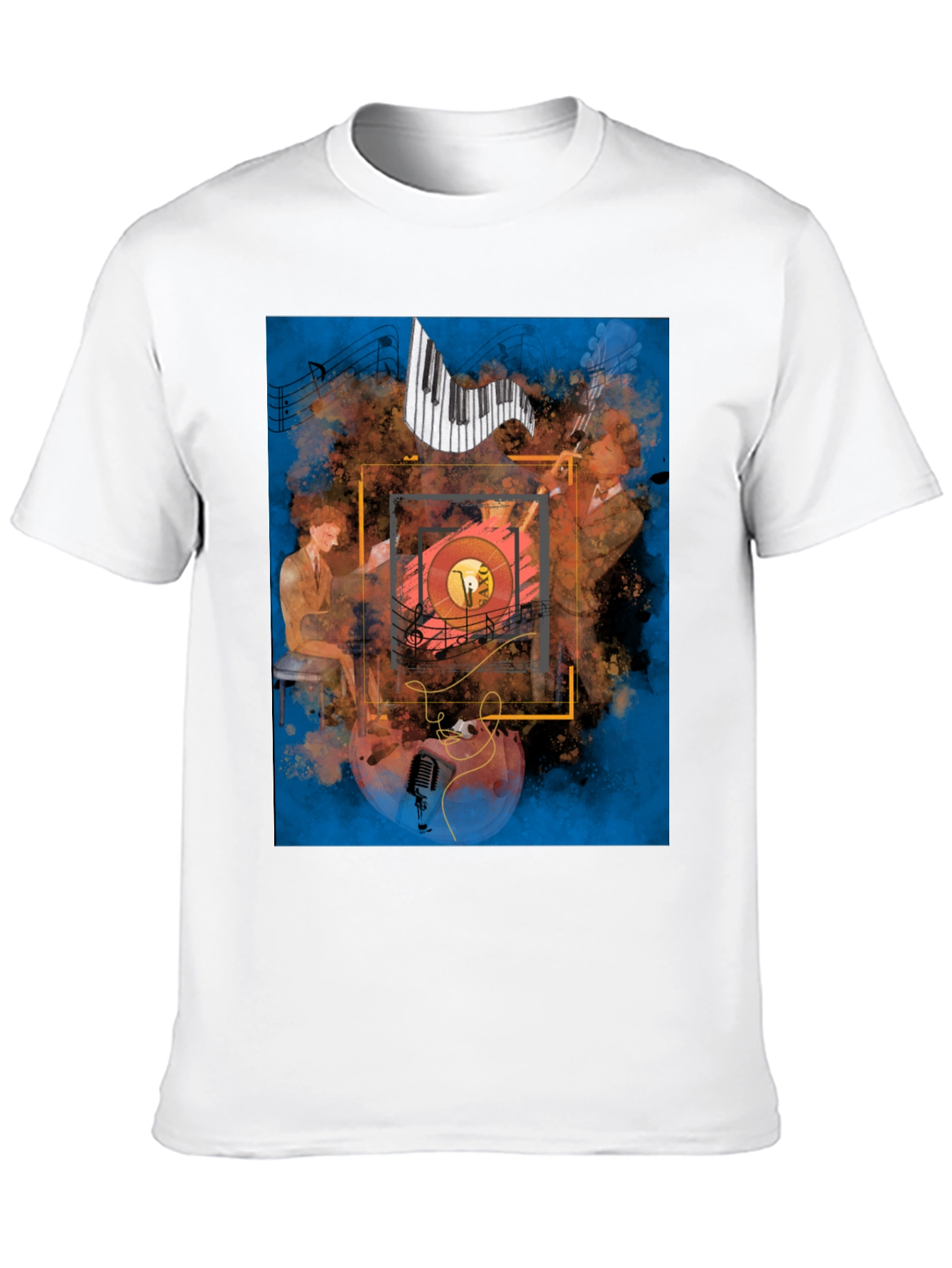 Jazz Music T-Shirt - Unique Design