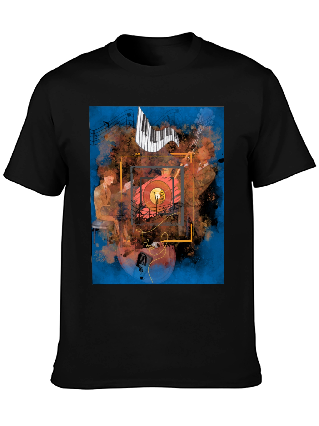 Jazz Music T-Shirt - Unique Design