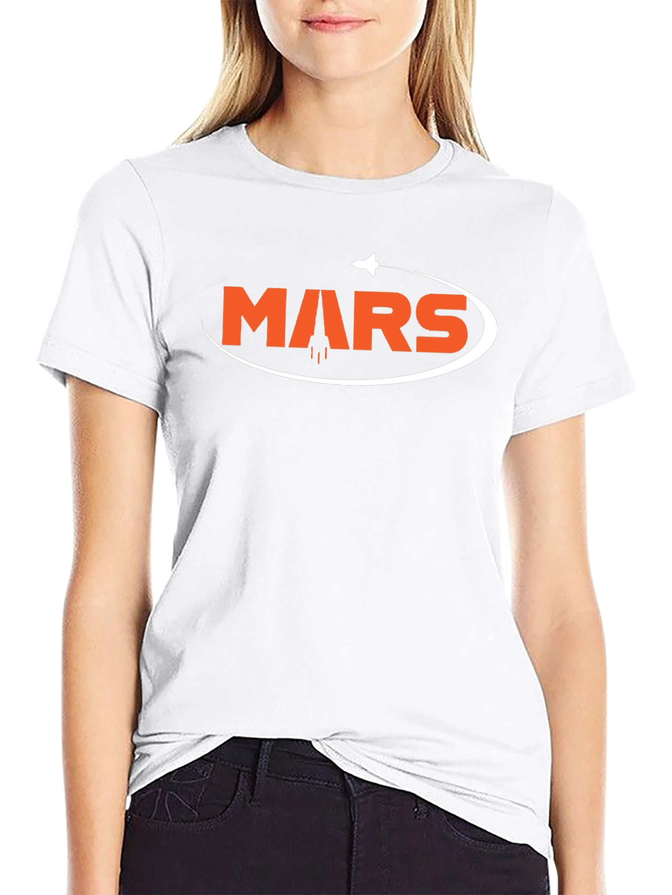 Mars Graphic T-Shirt - Space Exploration Tee