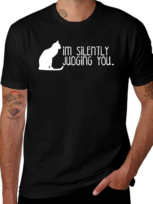 Im Silently Judging You Cat T-Shirt