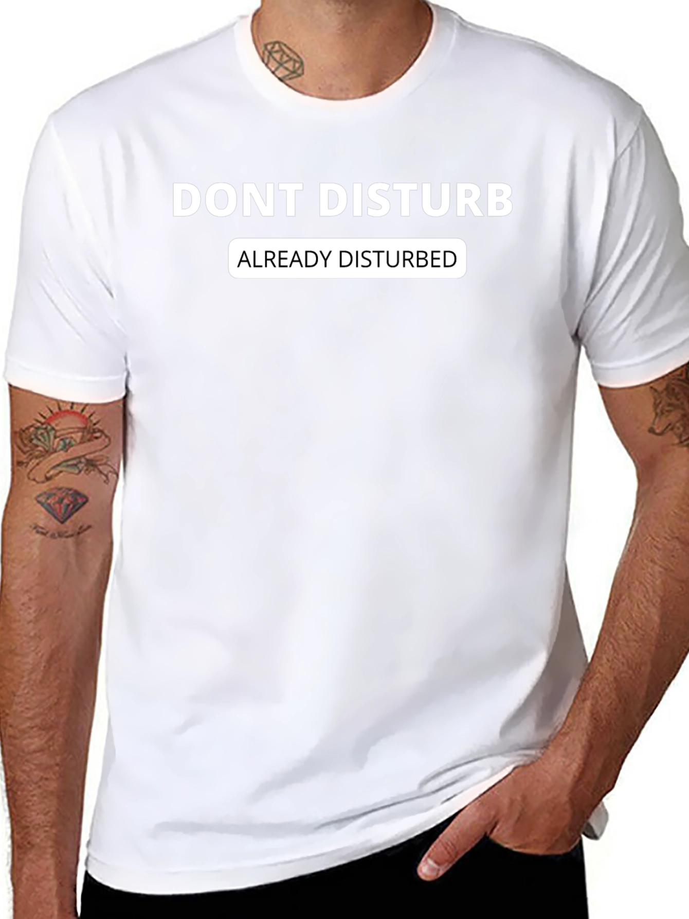 Dont Disturb Graphic Tee - Already Disturbed T-Shirt