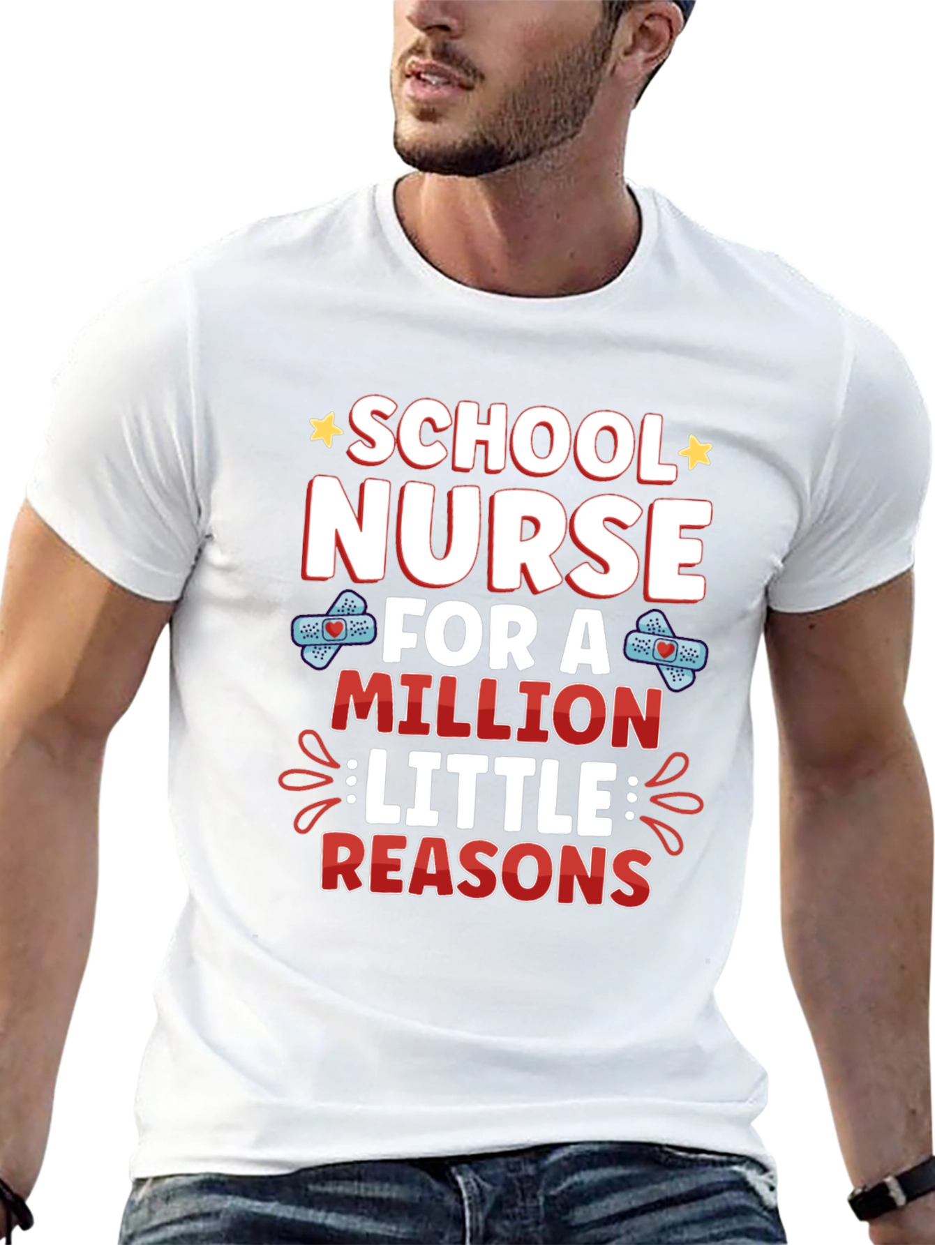School Nurse Graphic Tee