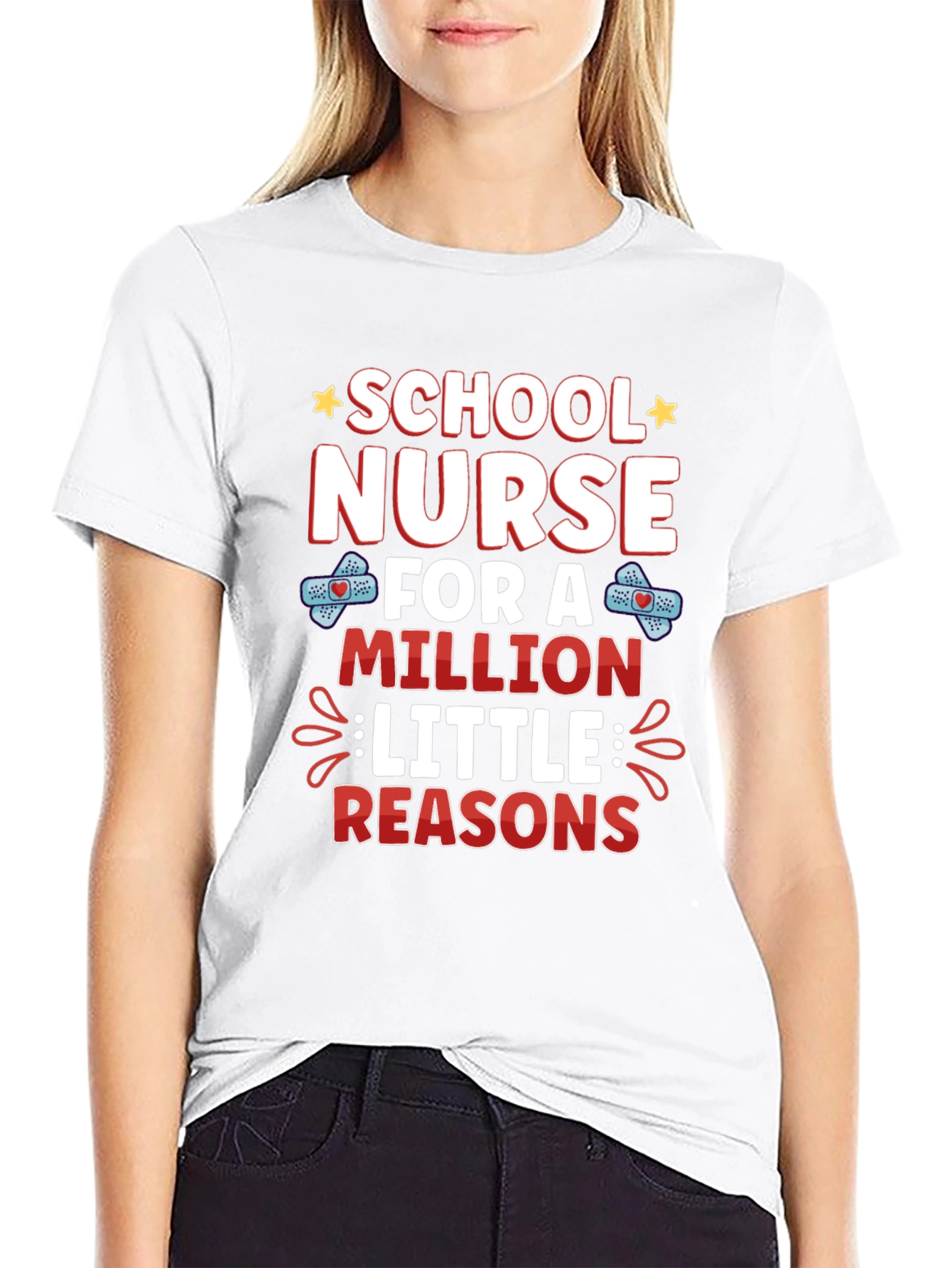 School Nurse Graphic Tee