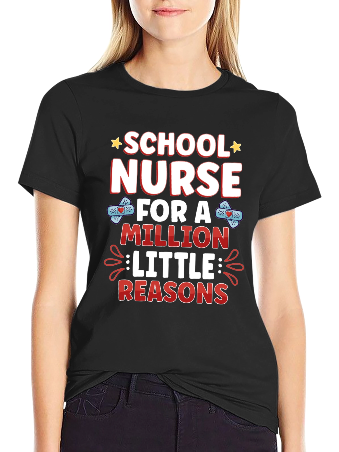 School Nurse Graphic Tee