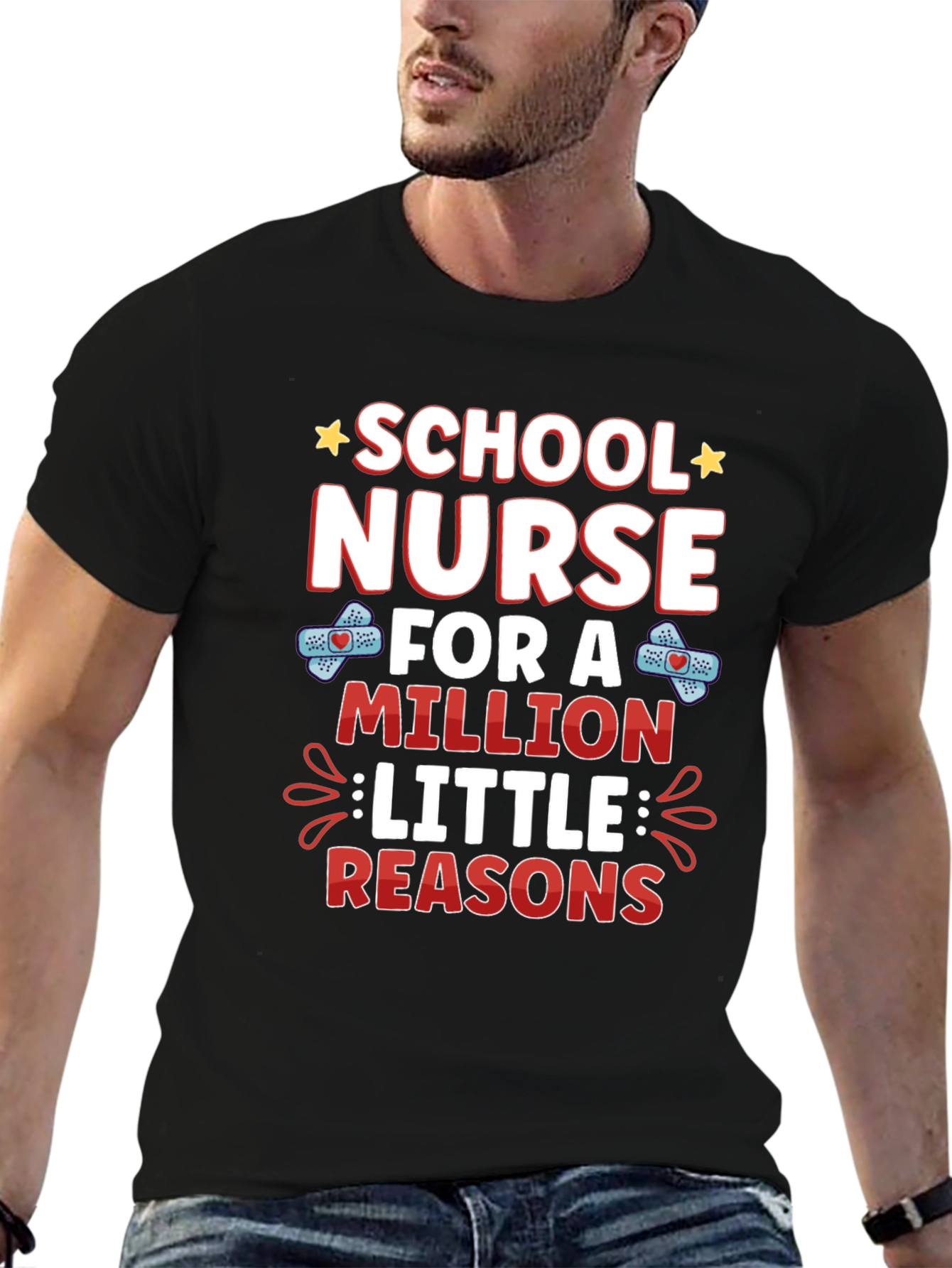 School Nurse Graphic Tee