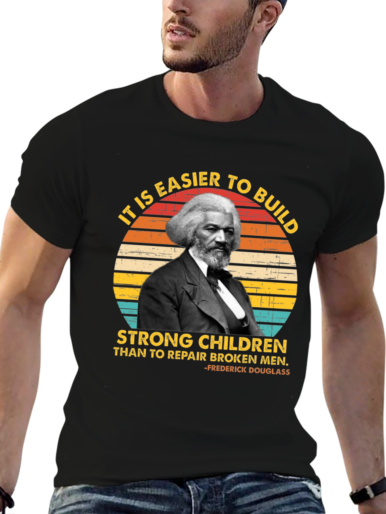 Frederick Douglass T-Shirt - Build Strong Children