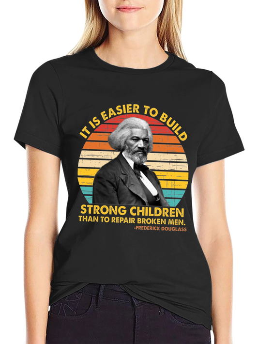 Frederick Douglass T-Shirt - Build Strong Children