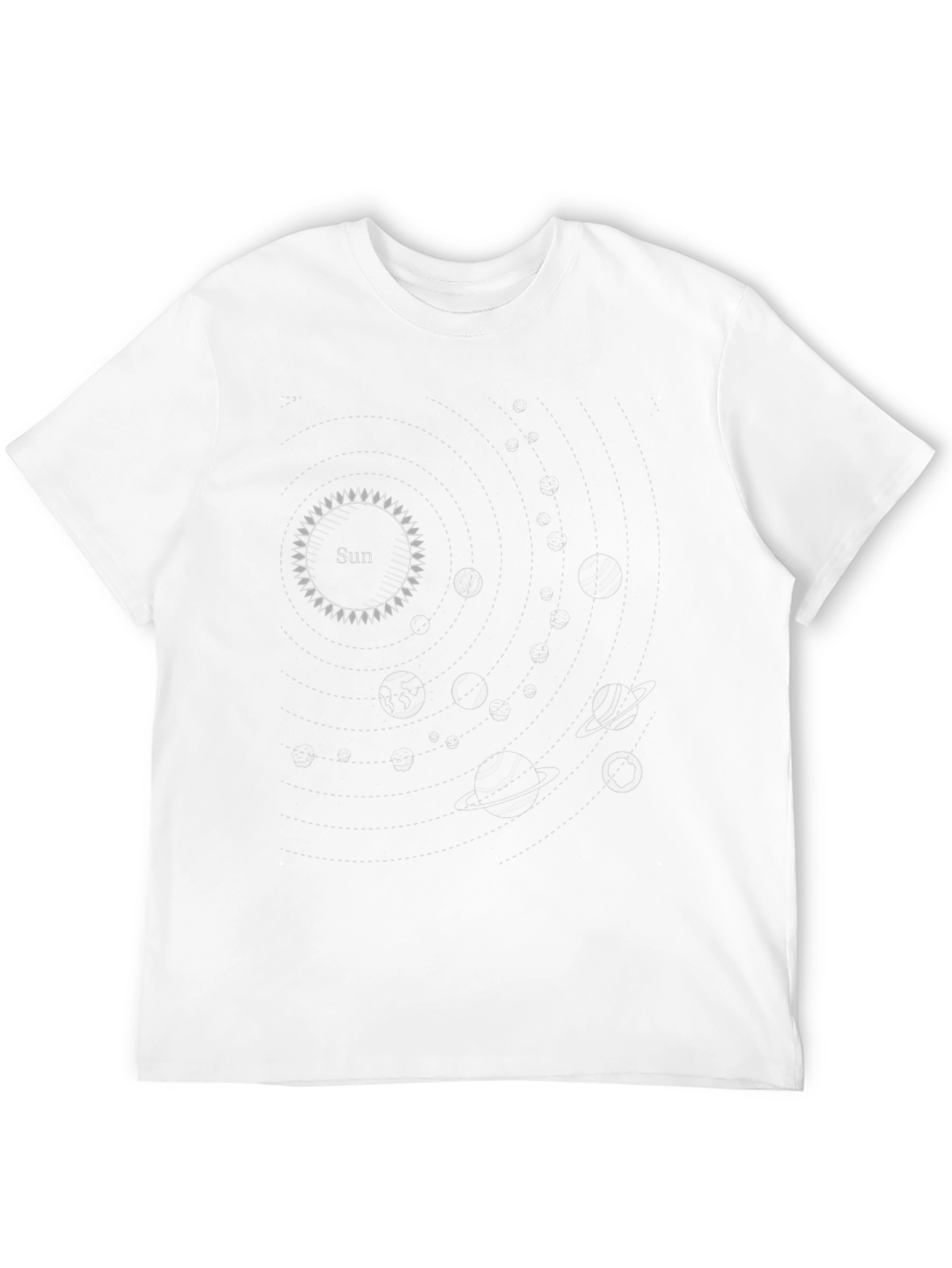Solar System Graphic Tee - Black