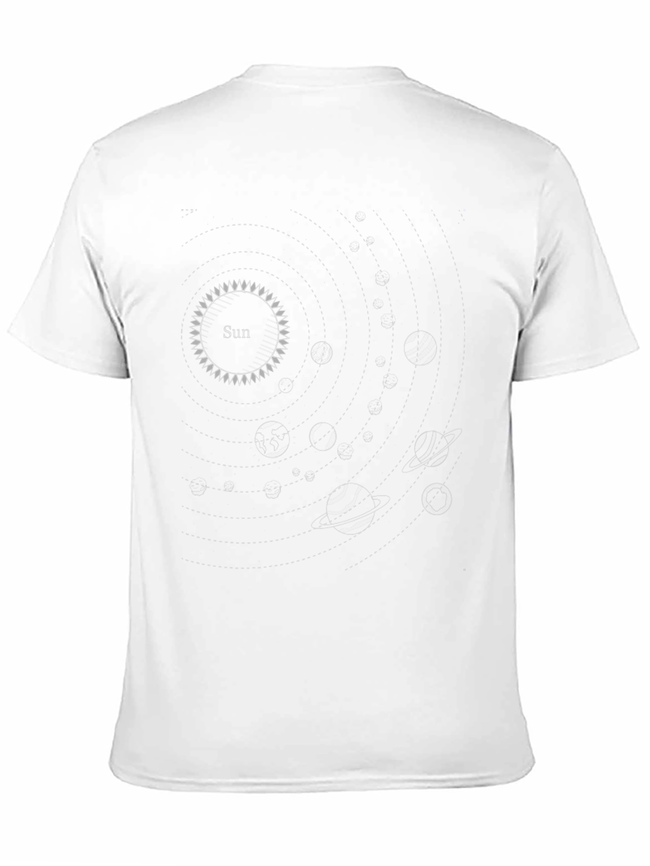 Solar System Graphic Tee - Black