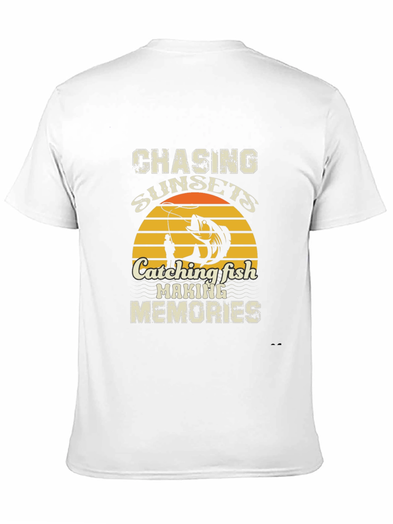 Chasing Sunsets Fishing T-Shirt