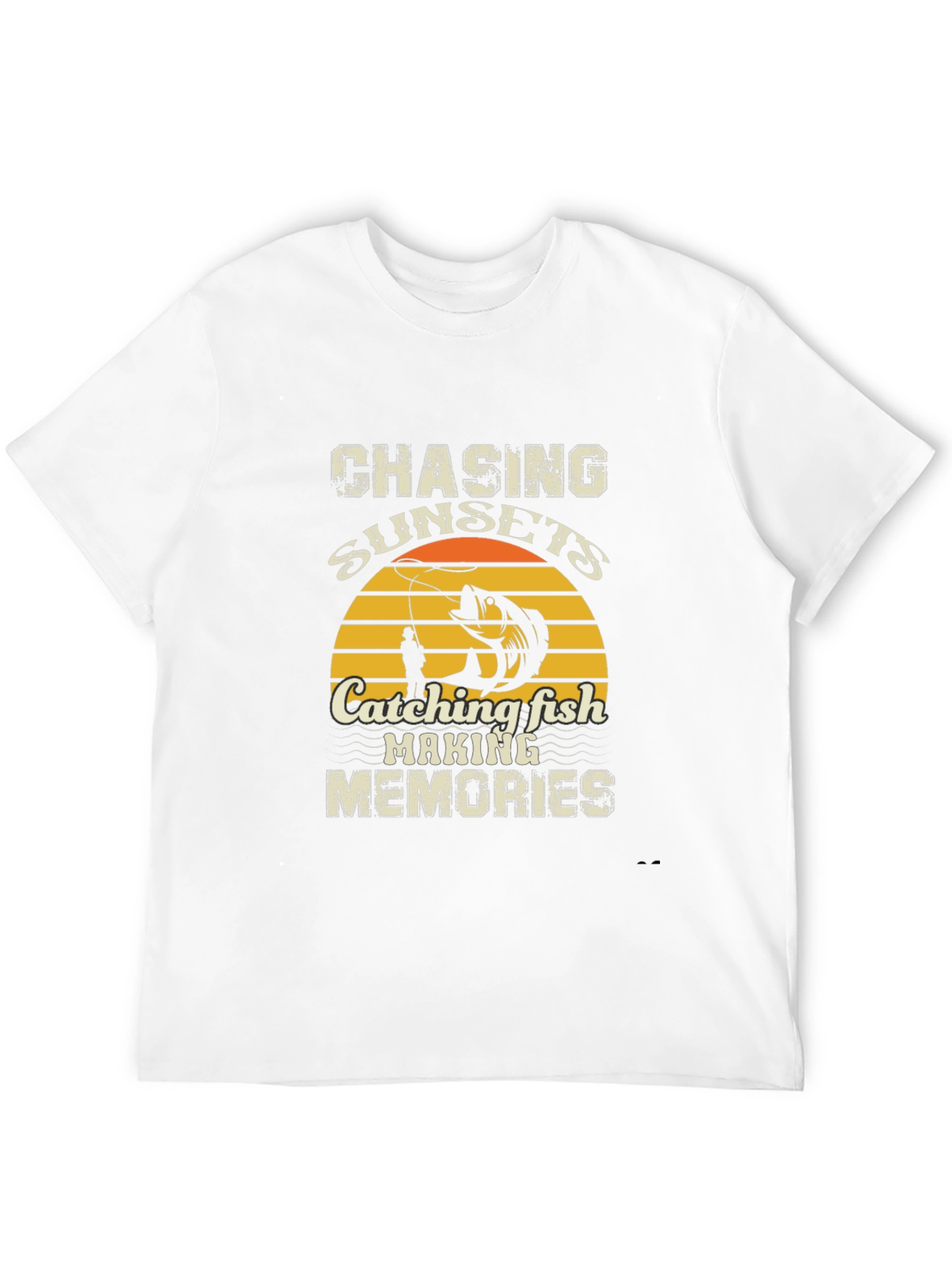 Chasing Sunsets Fishing T-Shirt