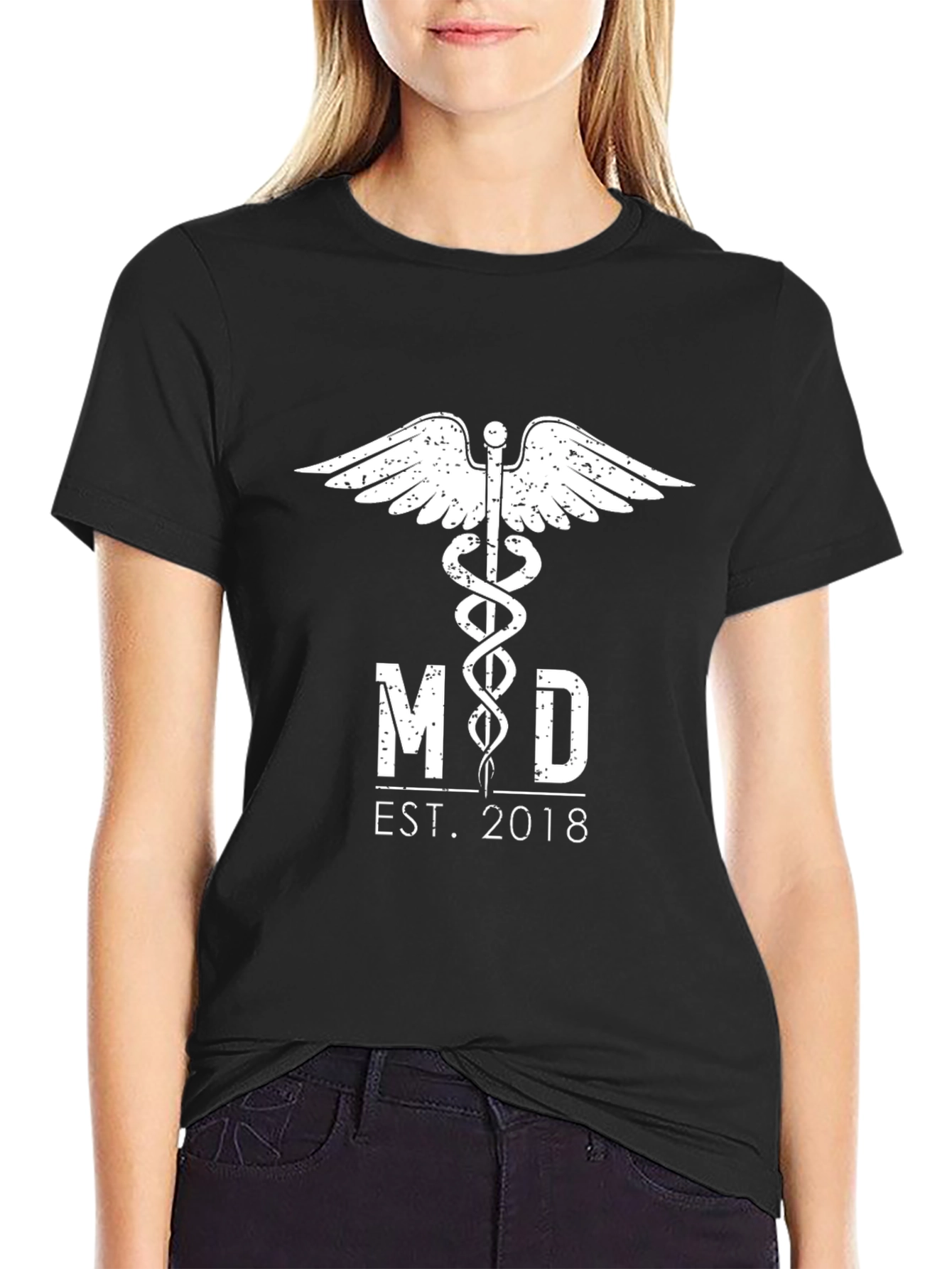 MD Est. 2018 T-Shirt - Medical Doctor Apparel