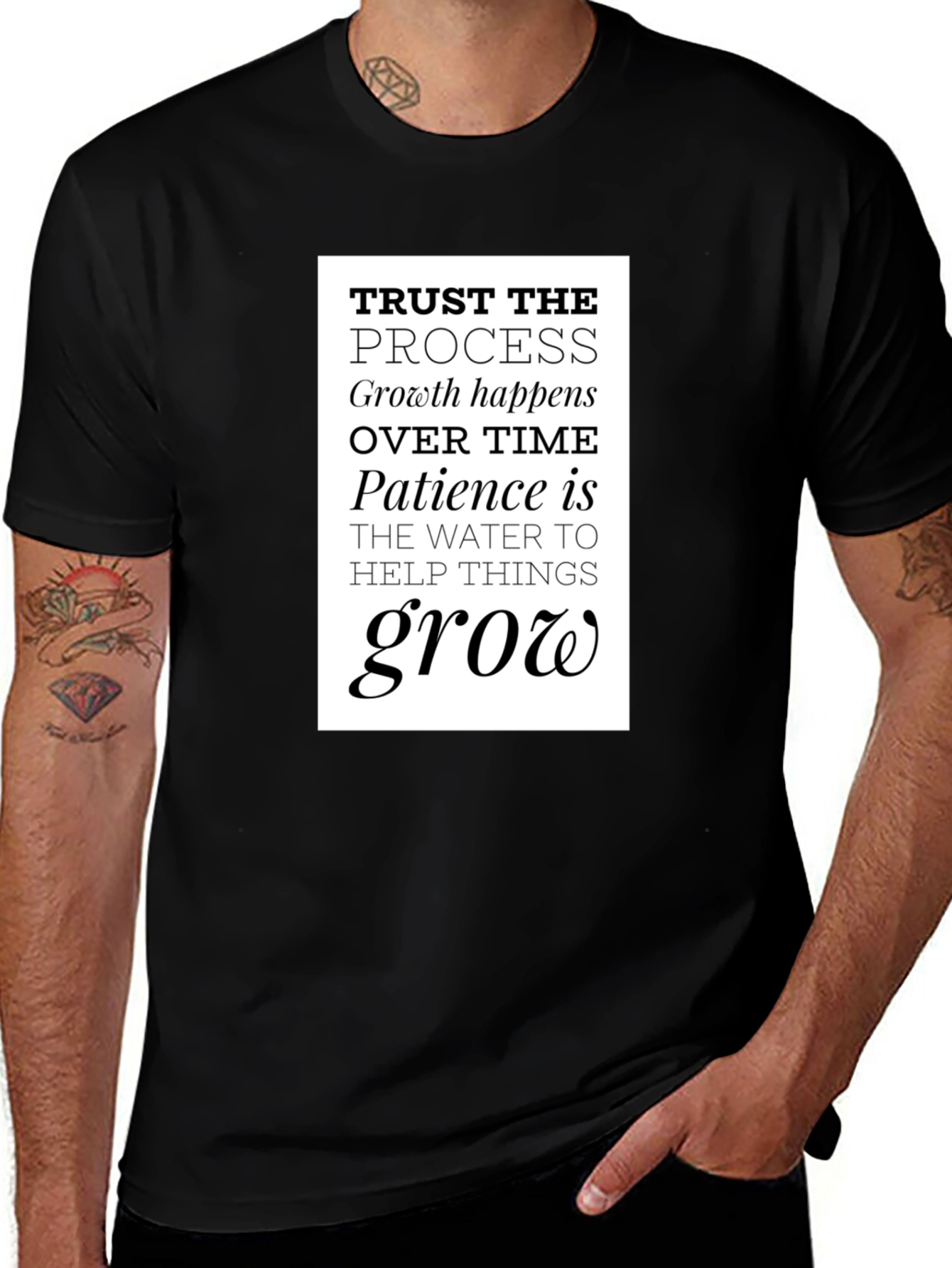 Trust The Process Graphic Tee